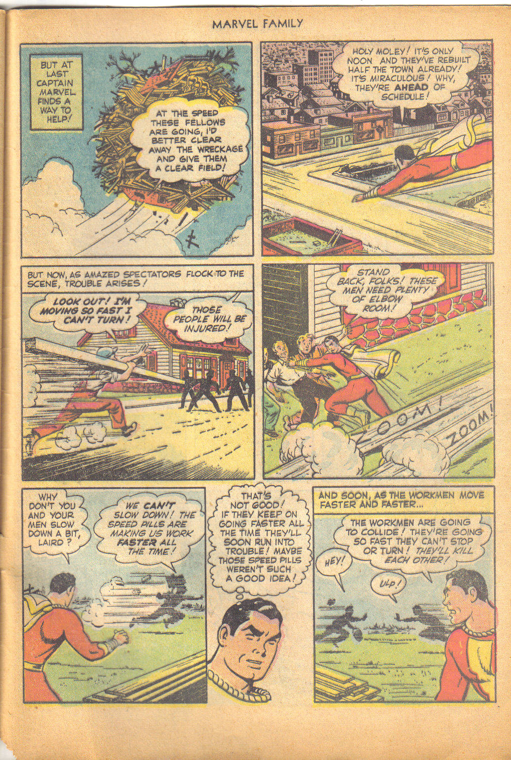 Read online The Marvel Family comic -  Issue #43 - 46