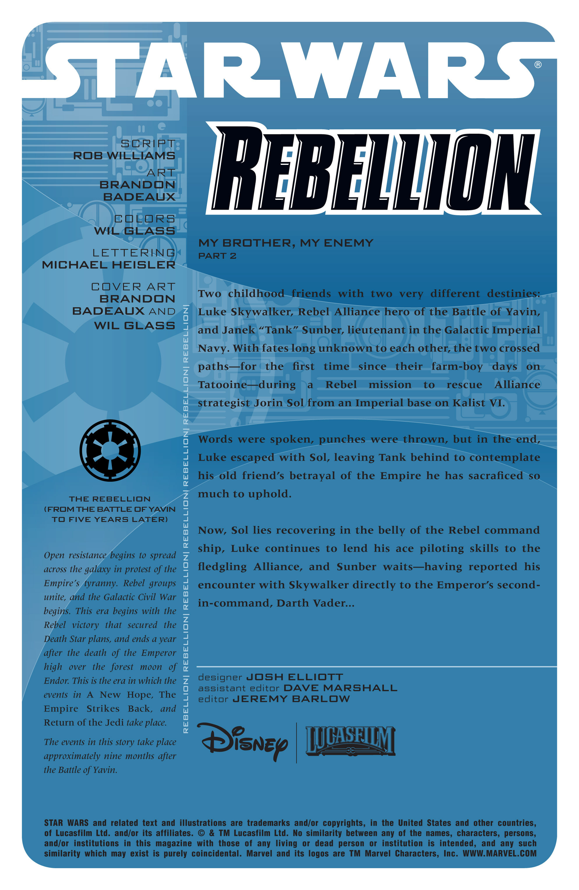 Read online Star Wars: Rebellion comic -  Issue #2 - 2