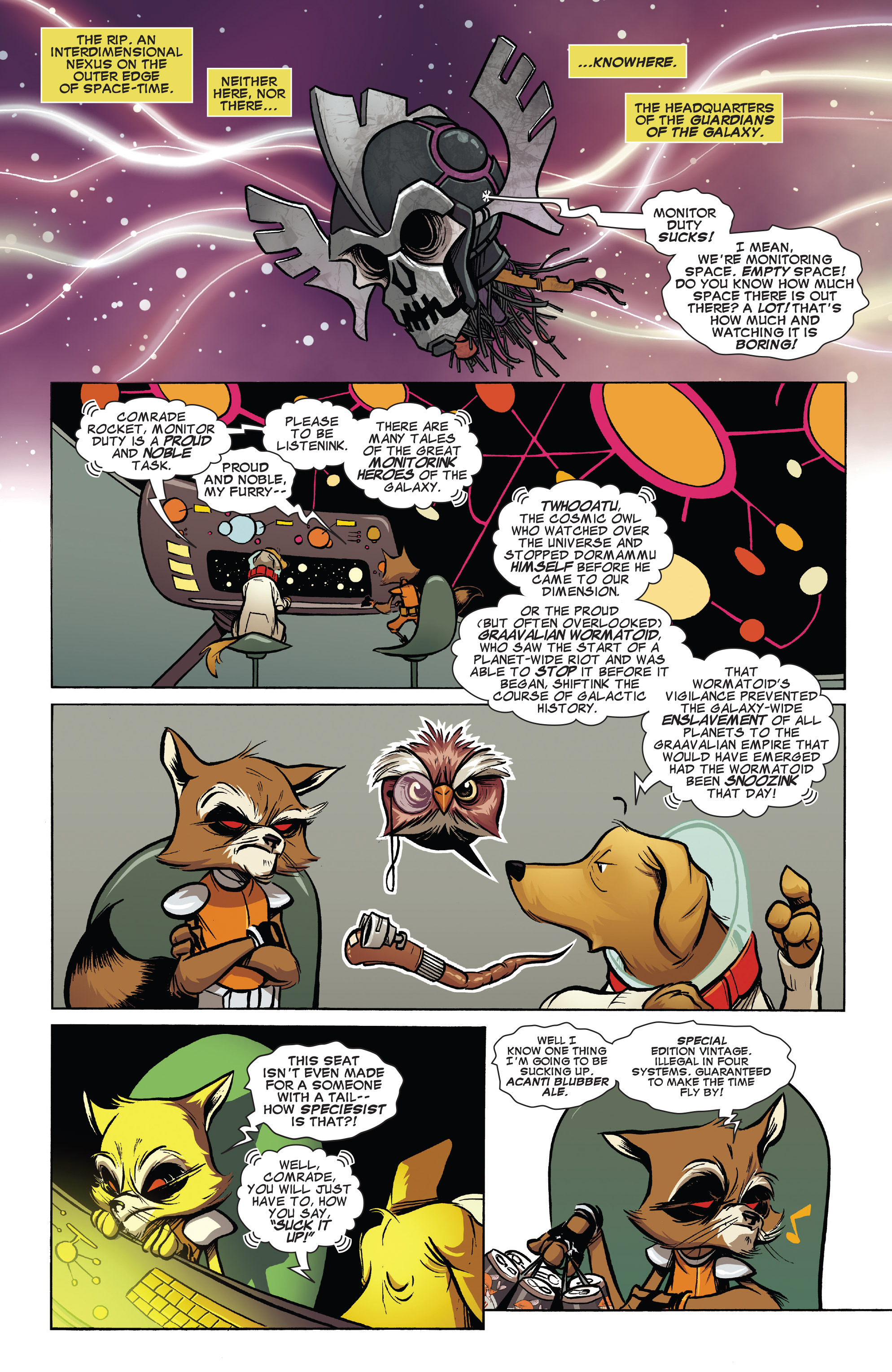 Read online Guardians Team-Up comic -  Issue #5 - 3