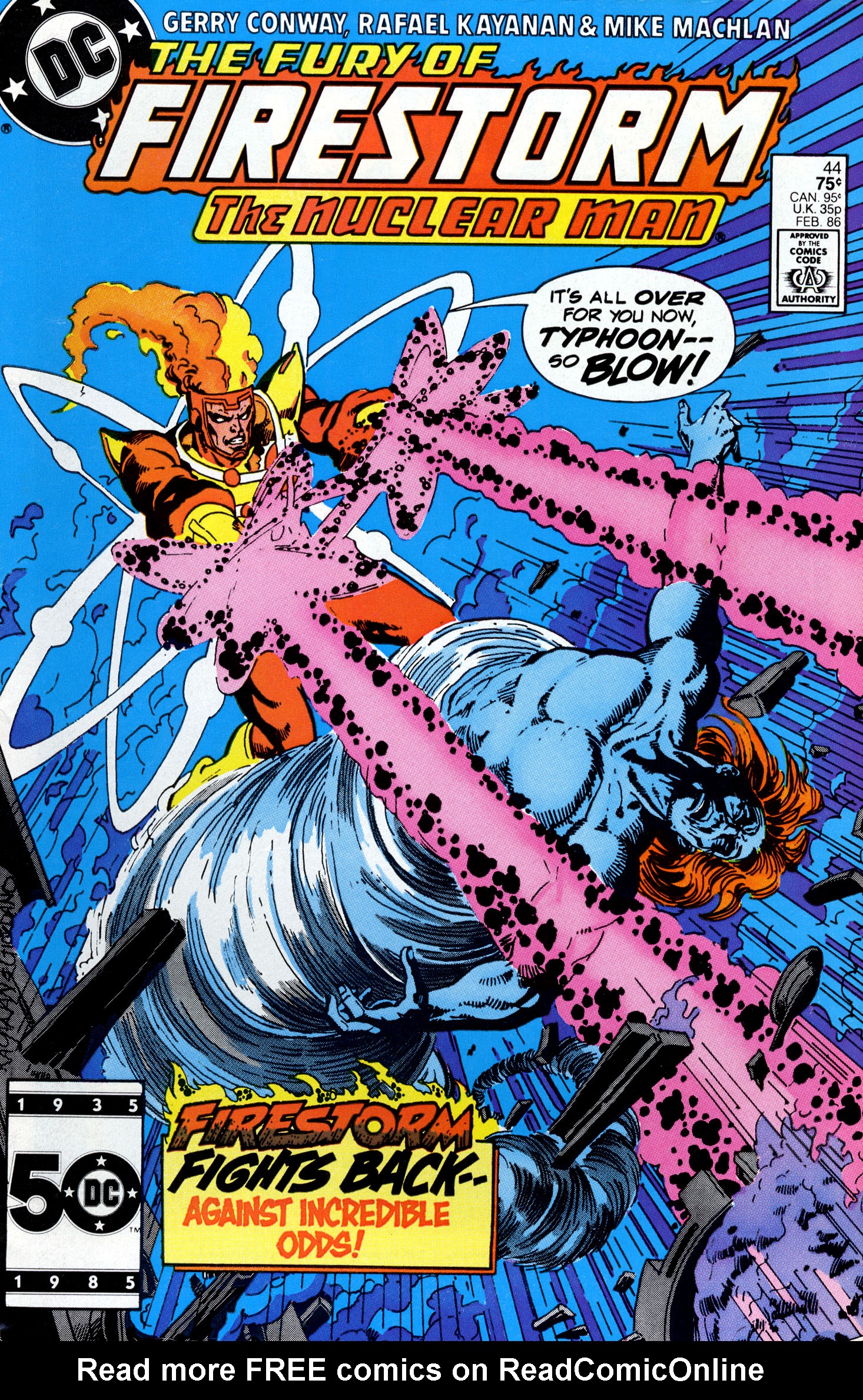 Read online The Fury of Firestorm comic -  Issue #44 - 1
