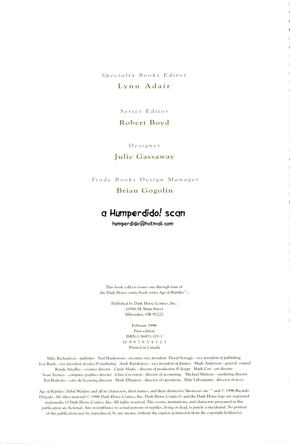 Read online Age of Reptiles comic -  Issue # TPB - 3