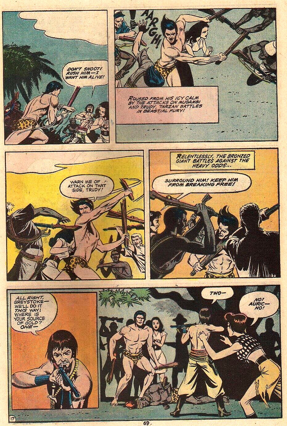 Read online Tarzan (1972) comic -  Issue #234 - 58