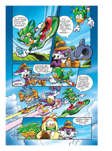 Read online Sonic Comics Spectacular: Speed of Sound comic -  Issue # Full - 182