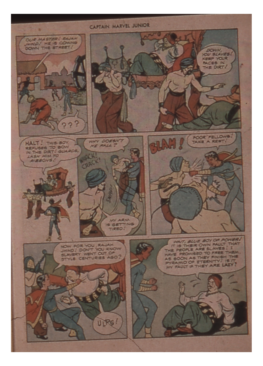 Read online Captain Marvel, Jr. comic -  Issue #55 - 7