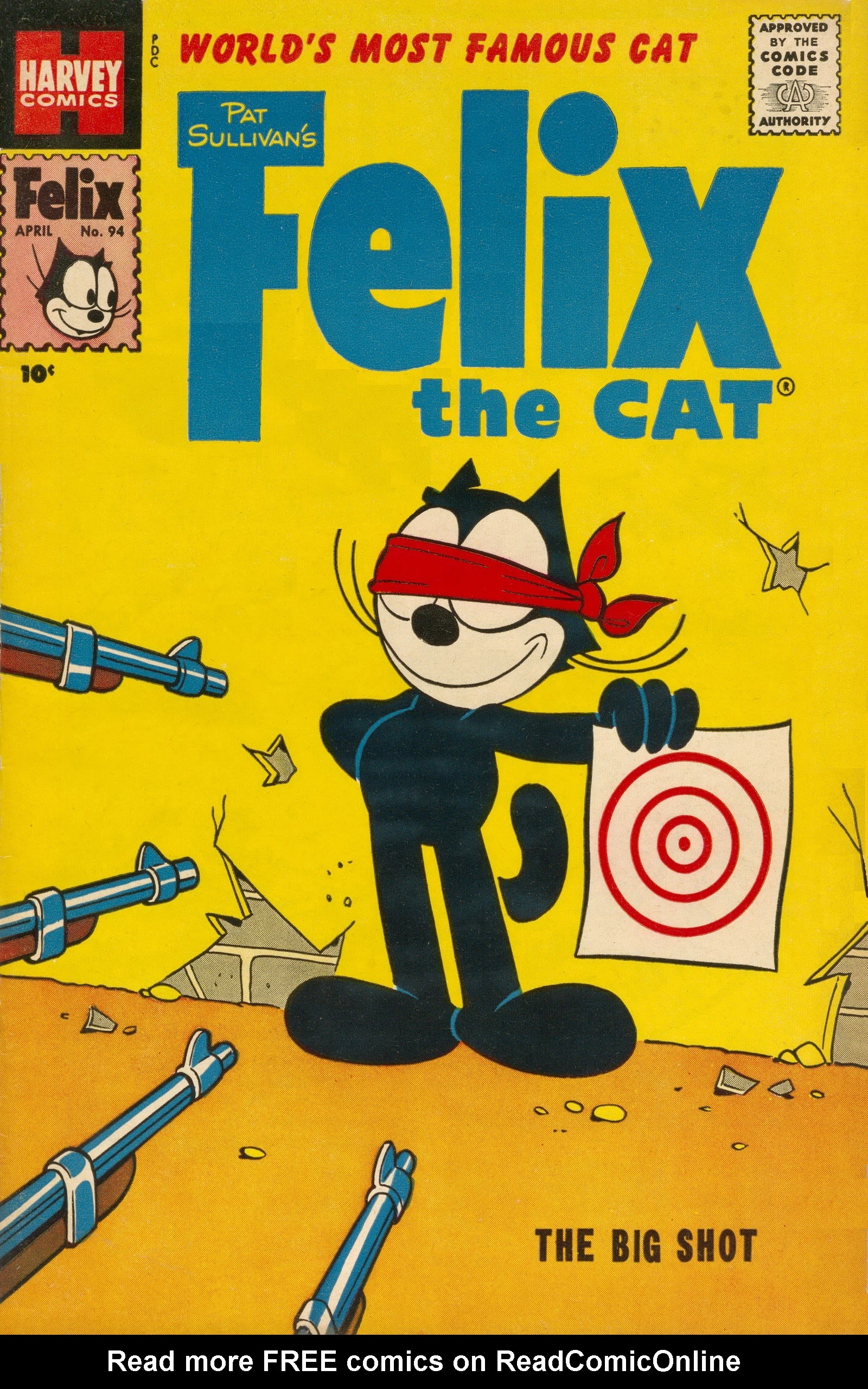 Read online Felix the Cat (1955) comic -  Issue #94 - 1