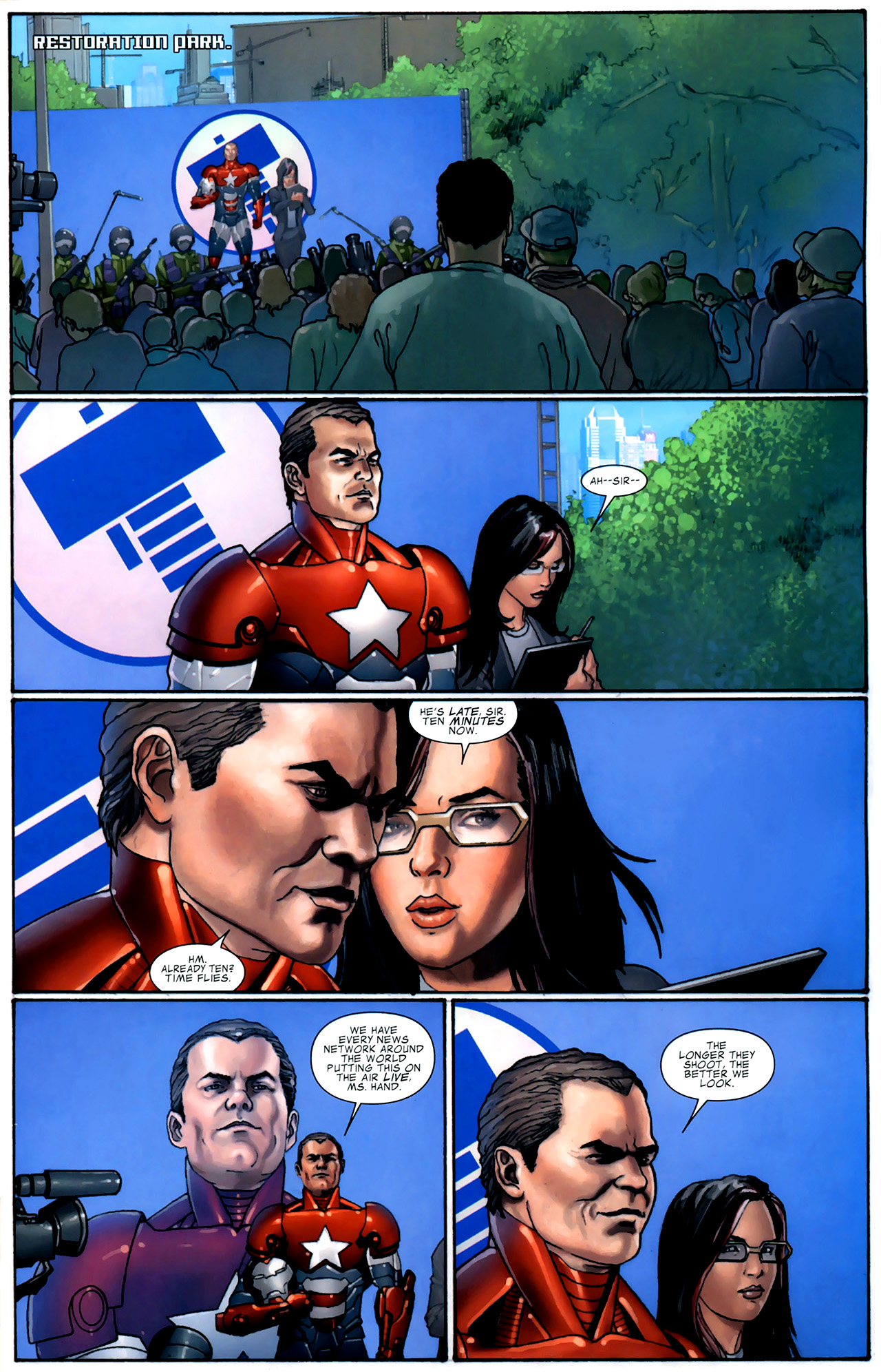 Read online The Invincible Iron Man (2008) comic -  Issue #10 - 16