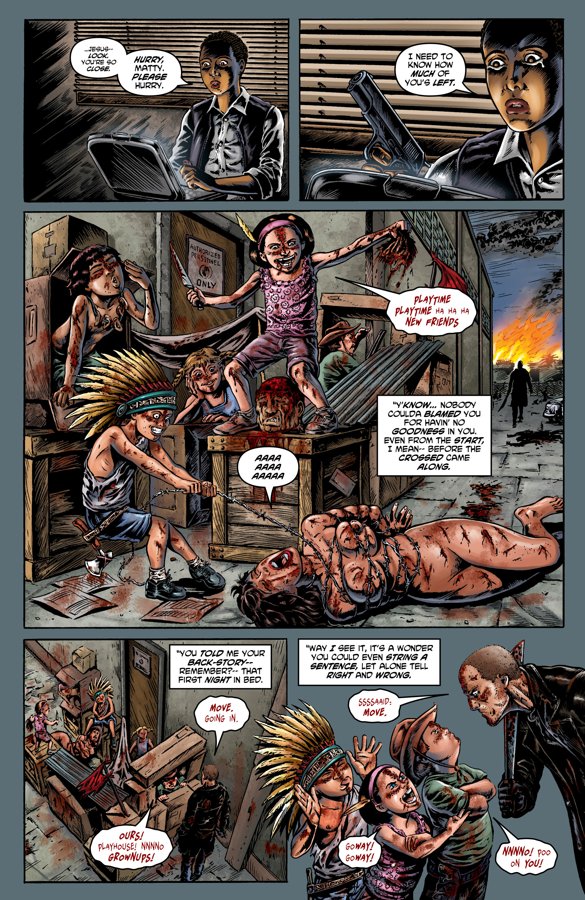 Read online Crossed: Badlands comic -  Issue #19 - 14