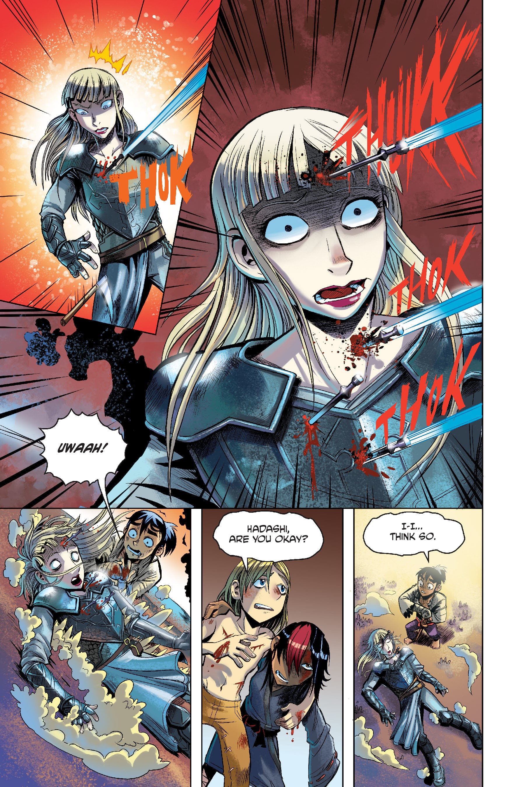 Read online Orphan Blade comic -  Issue #4 - 21