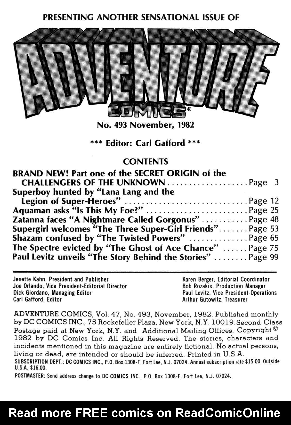 Read online Adventure Comics (1938) comic -  Issue #493 - 2