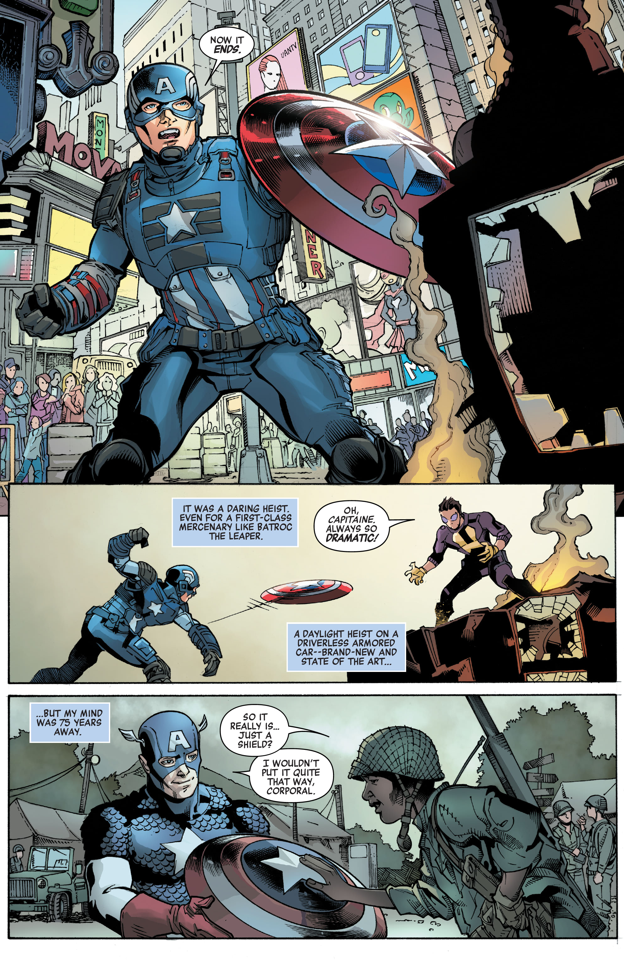 Read online Marvel's Avengers comic -  Issue # Captain America - 4