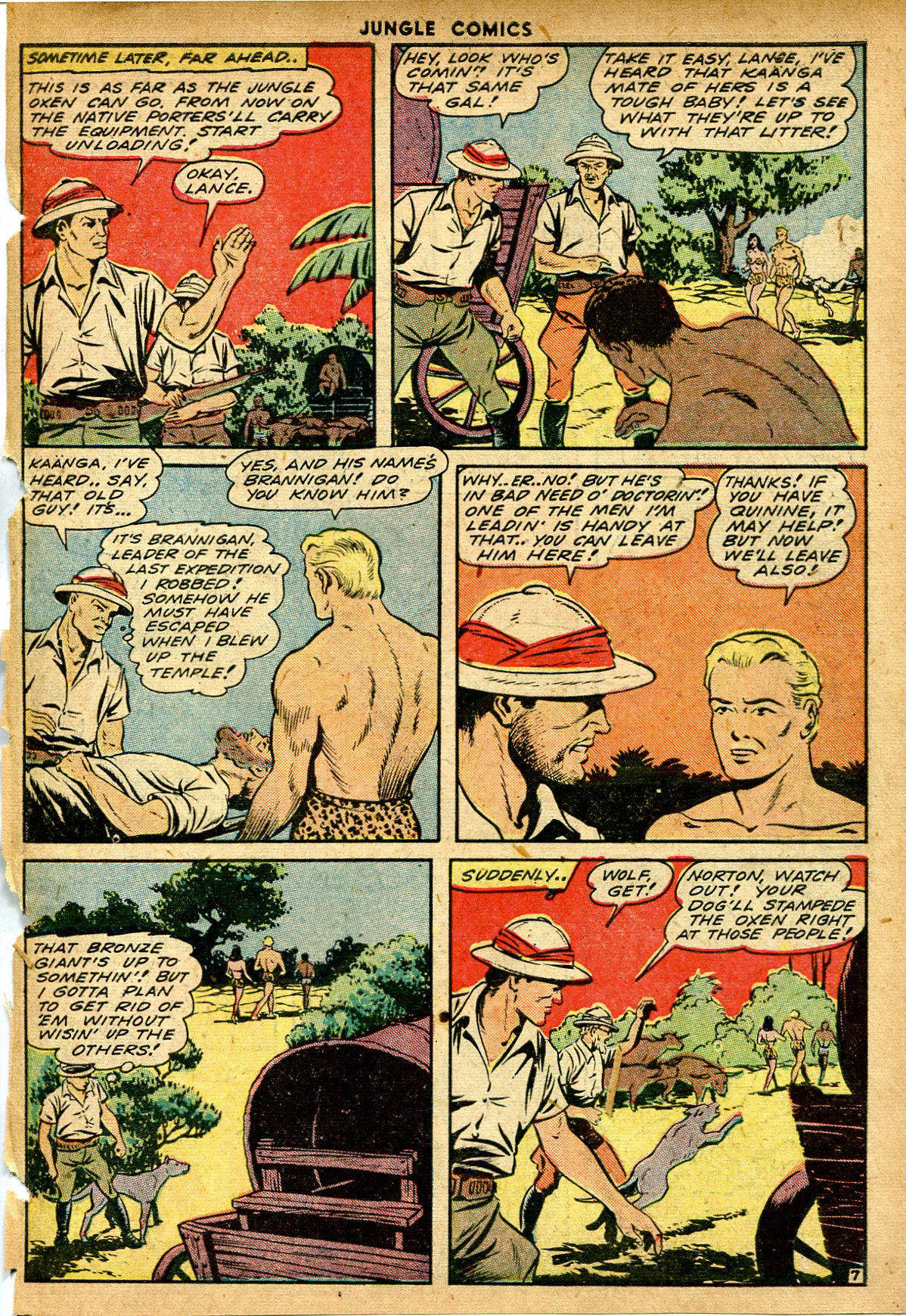 Read online Jungle Comics comic -  Issue #52 - 9