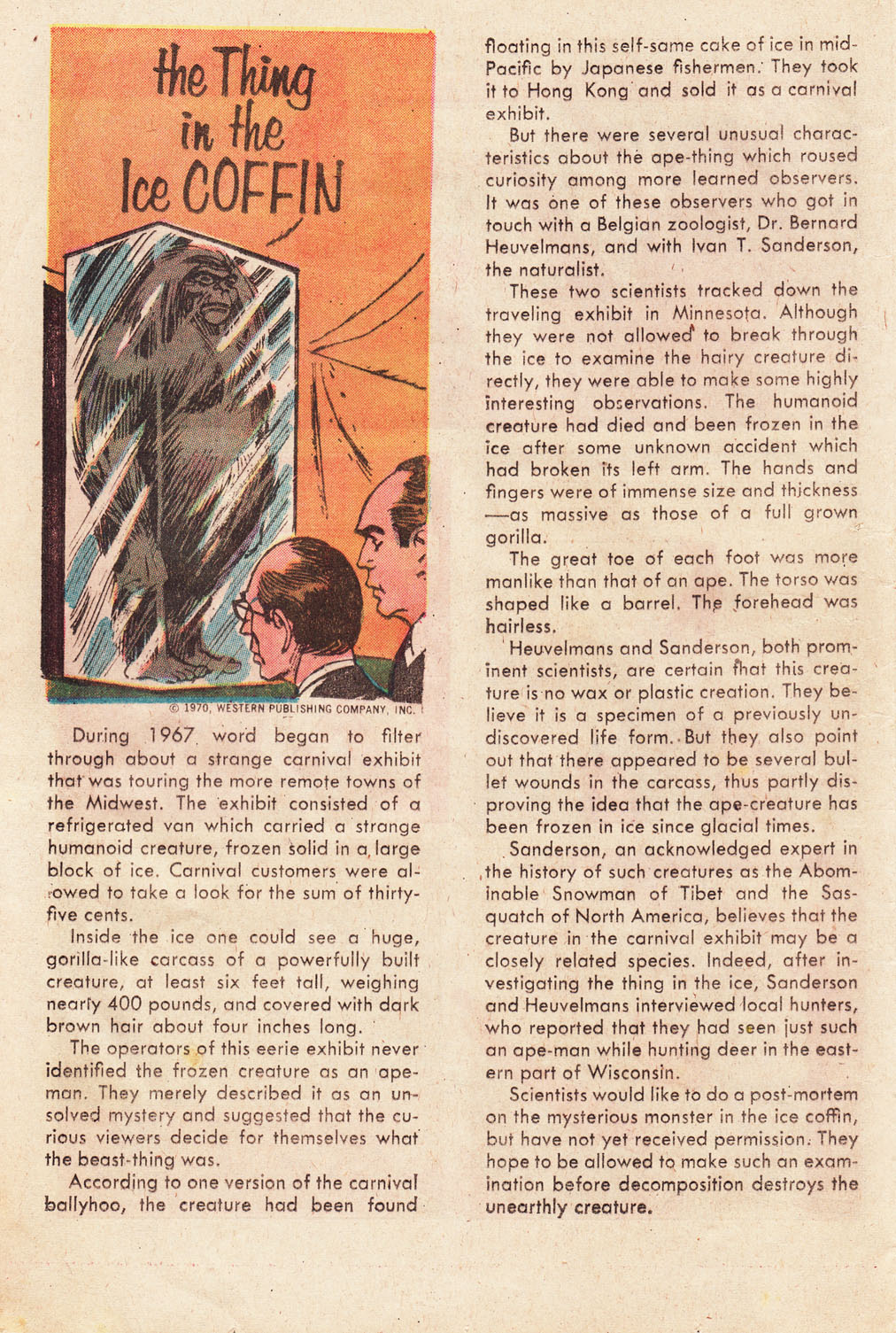 Read online Ripley's Believe it or Not! (1965) comic -  Issue #22 - 12