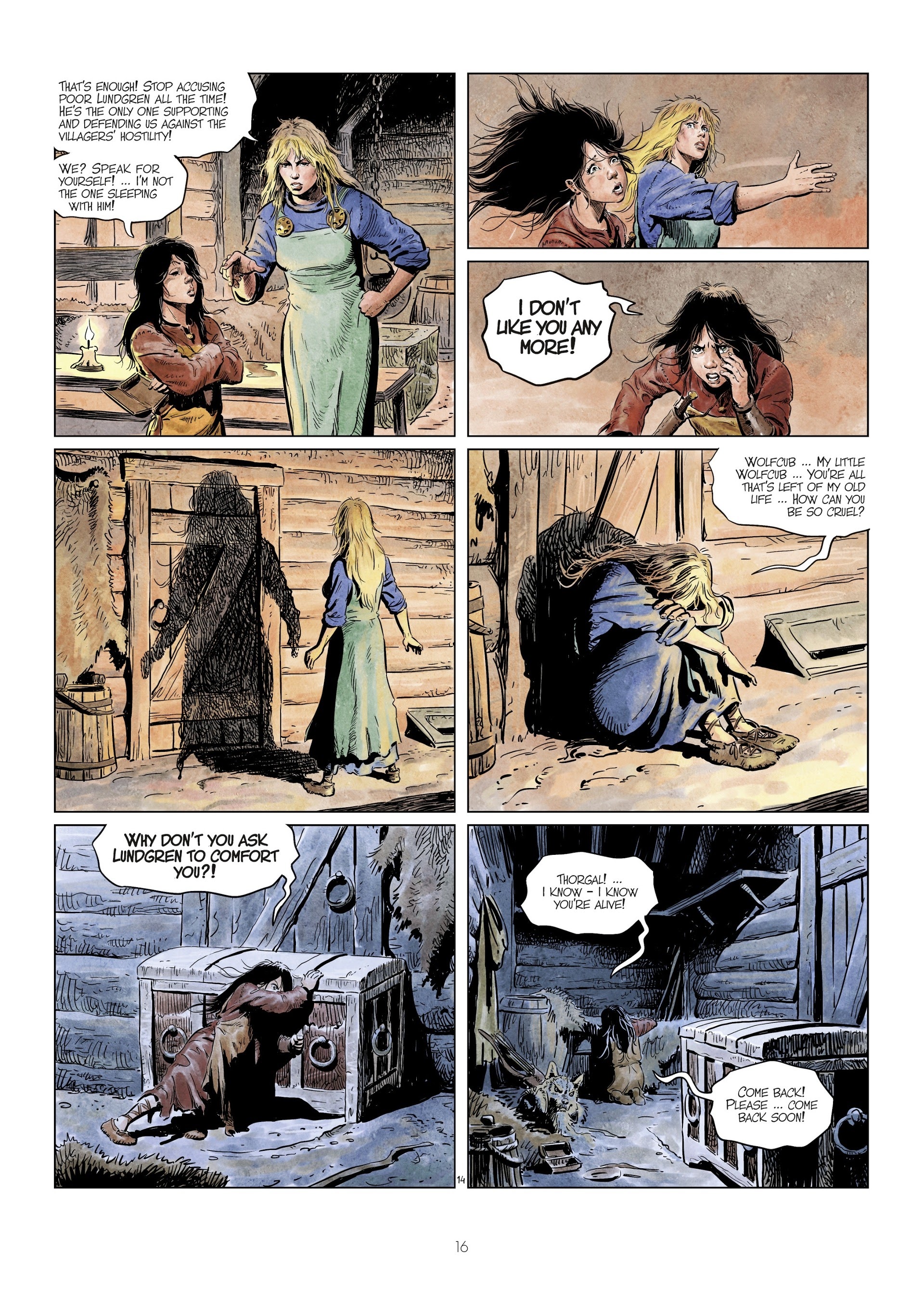 Read online The World of Thorgal: Wolfcub comic -  Issue #4 - 18
