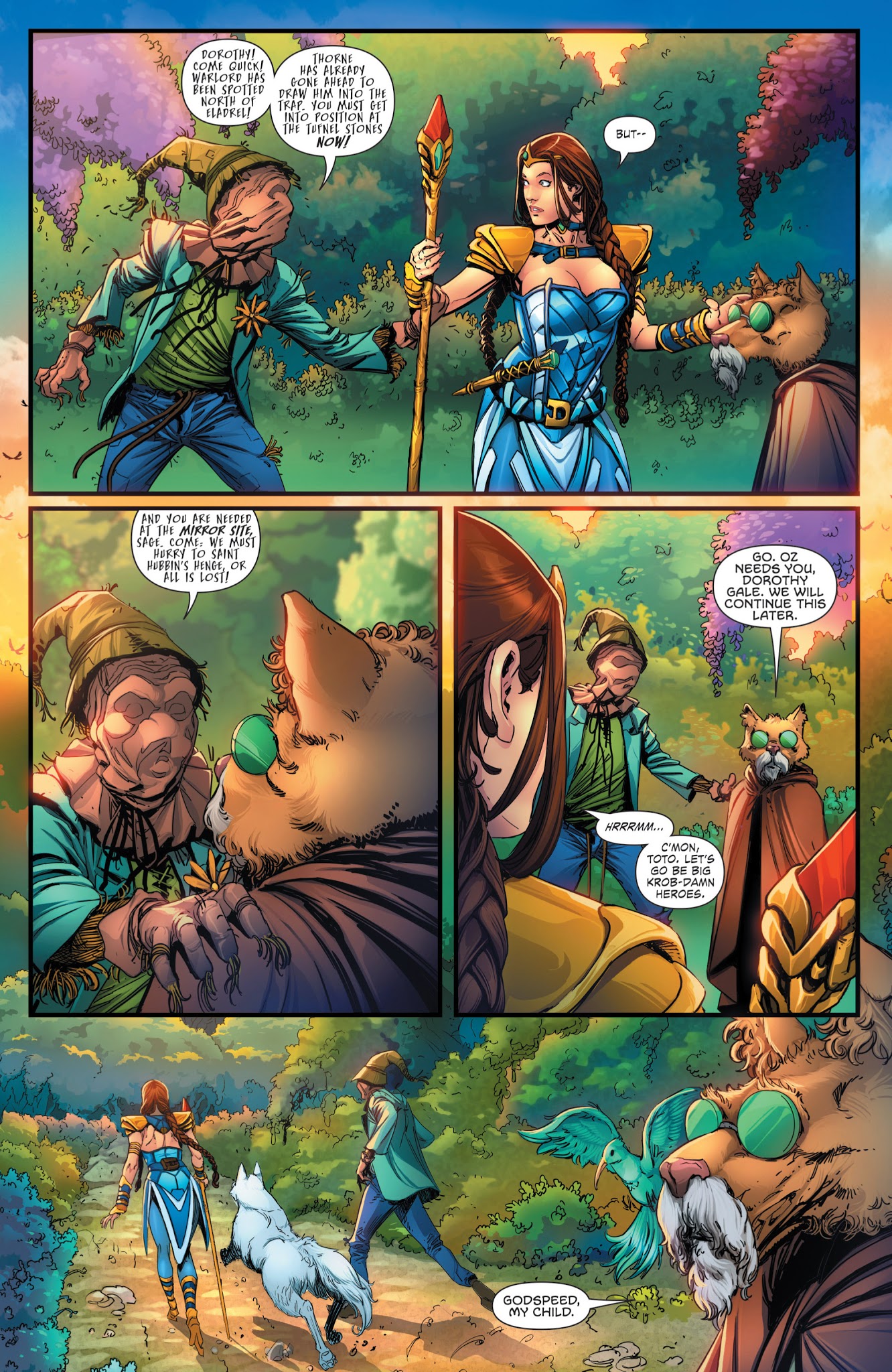 Read online Grimm Fairy Tales presents Oz: Reign of the Witch Queen comic -  Issue #3 - 19