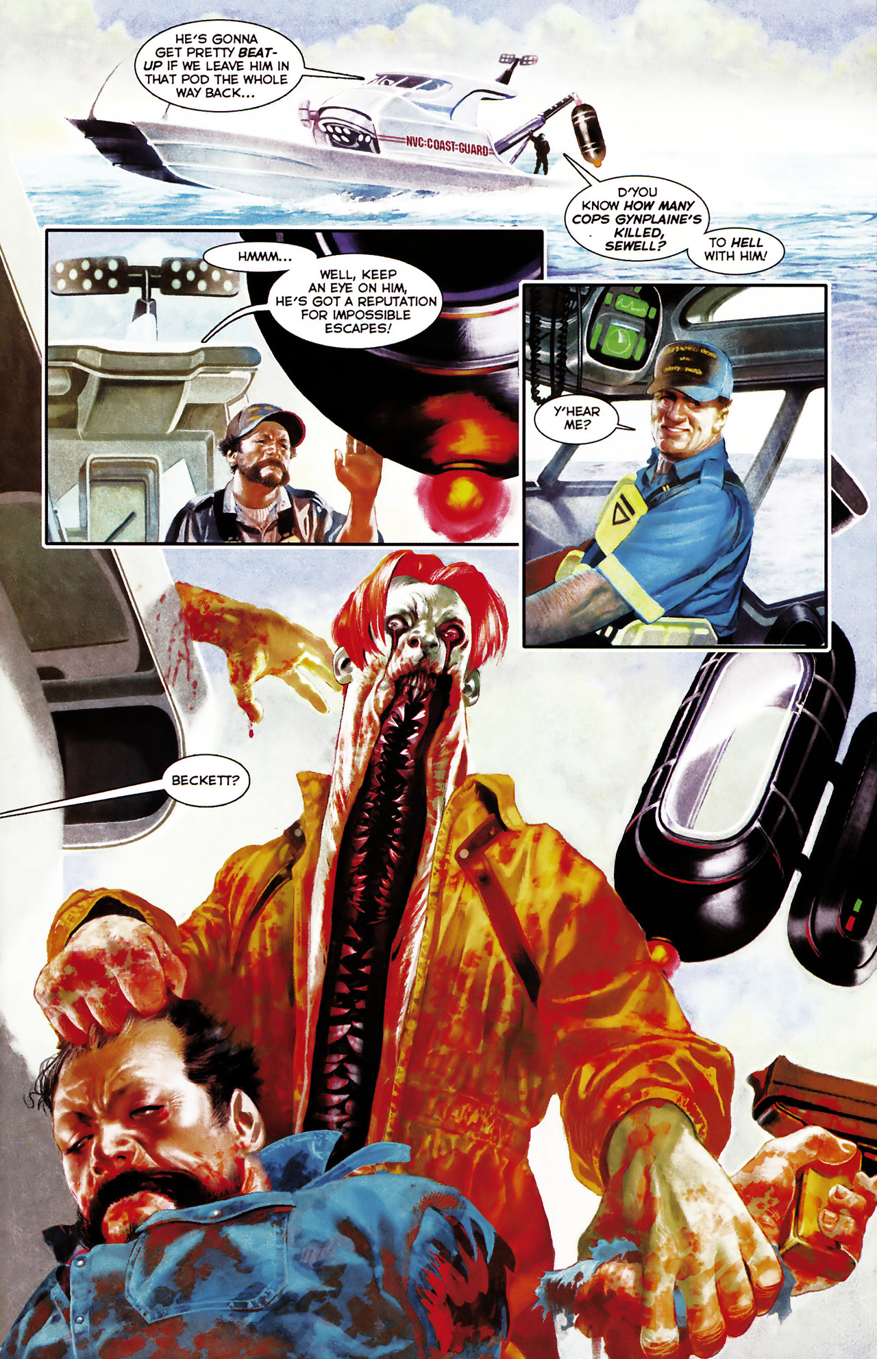 Read online Shark-Man comic -  Issue #1 - 11
