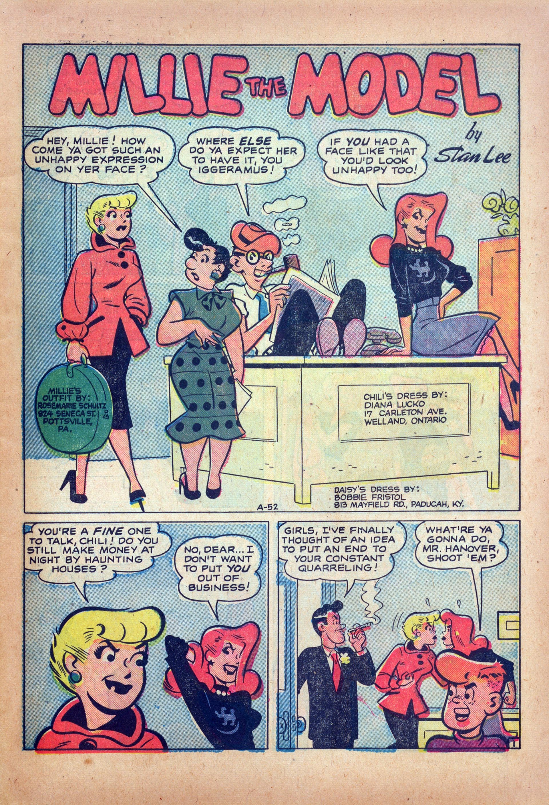 Read online Millie the Model comic -  Issue #34 - 3