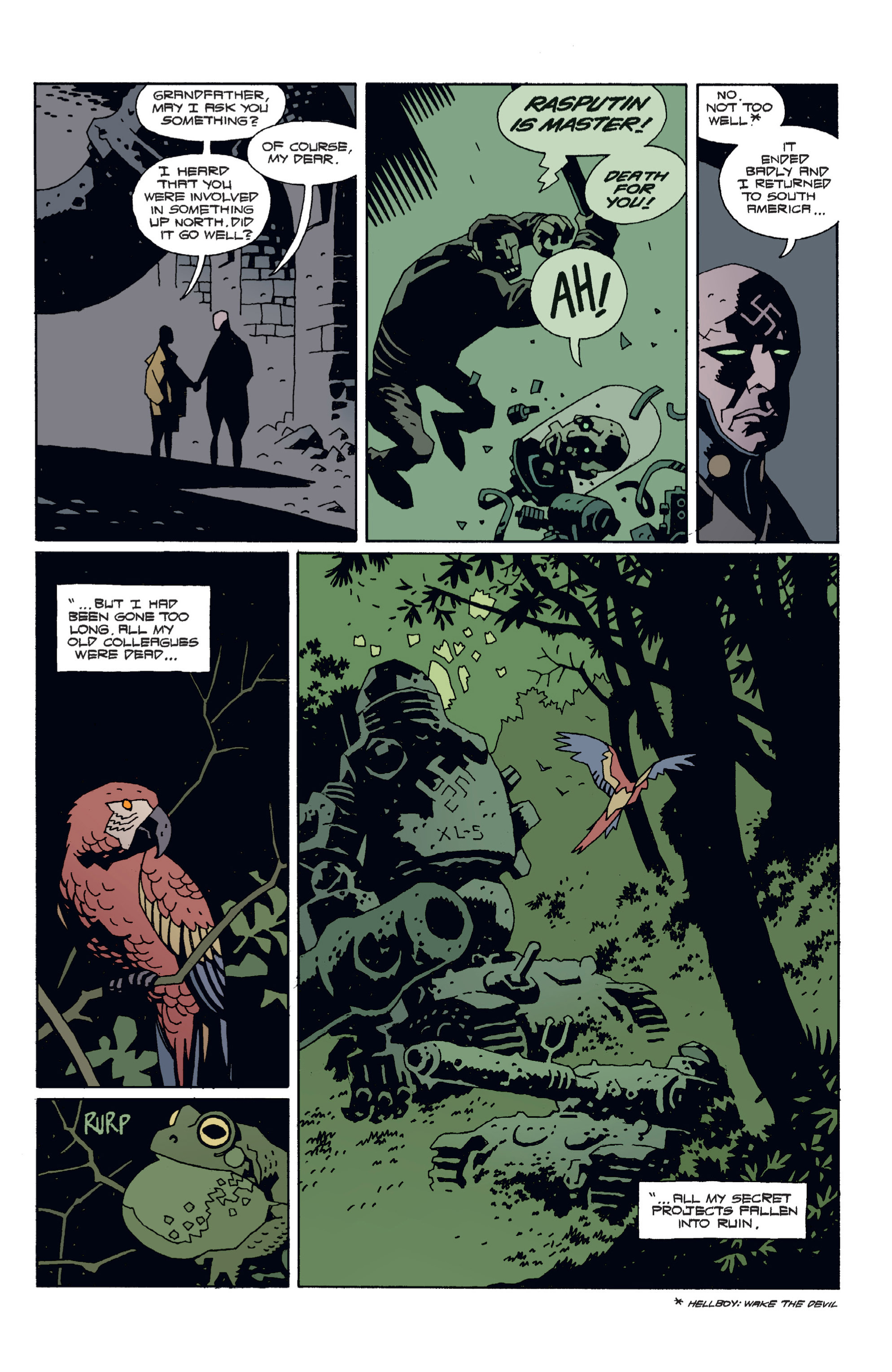 Read online Hellboy comic -  Issue #5 - 46