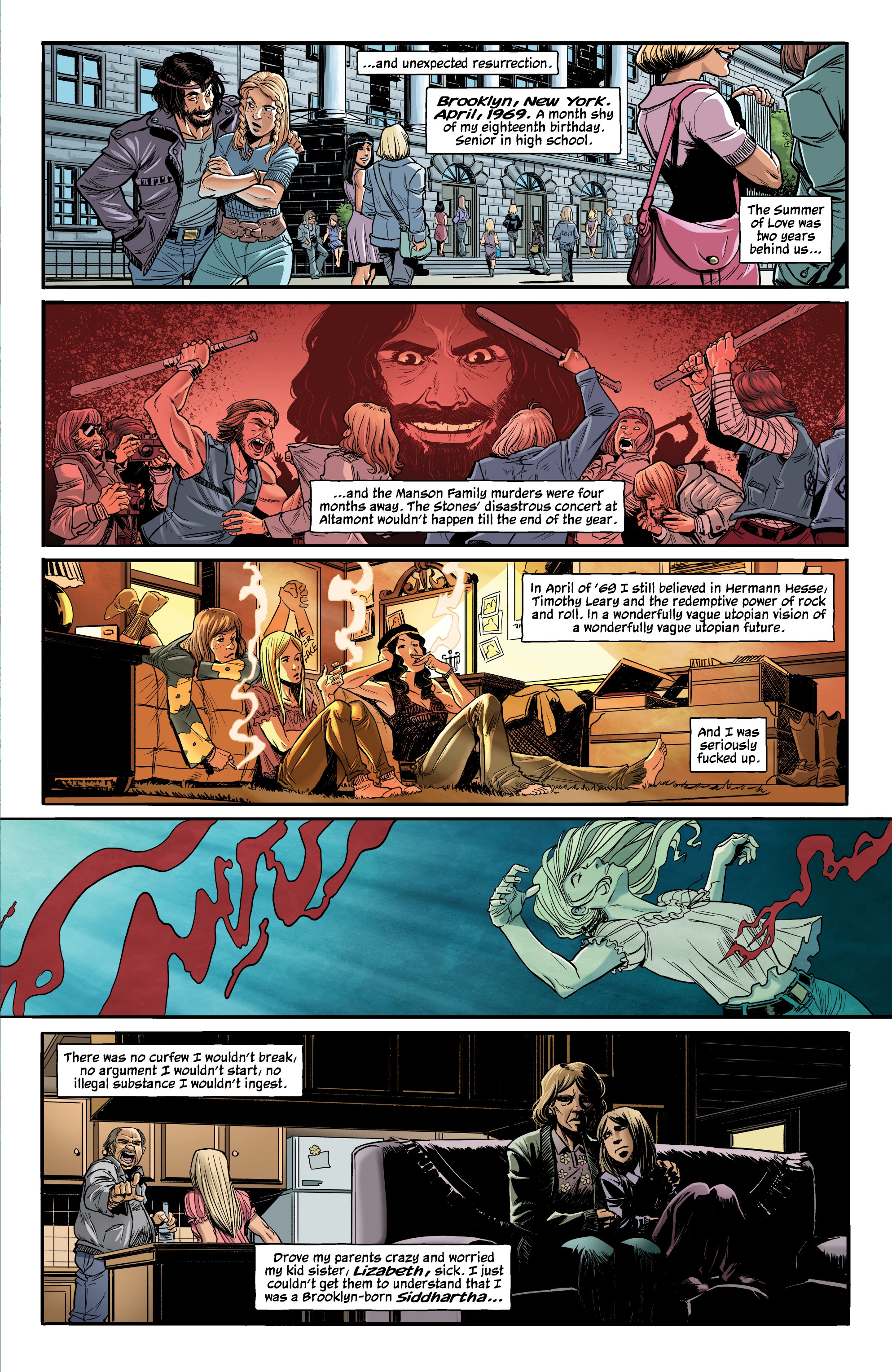 Read online The Girl In The Bay comic -  Issue #1 - 5