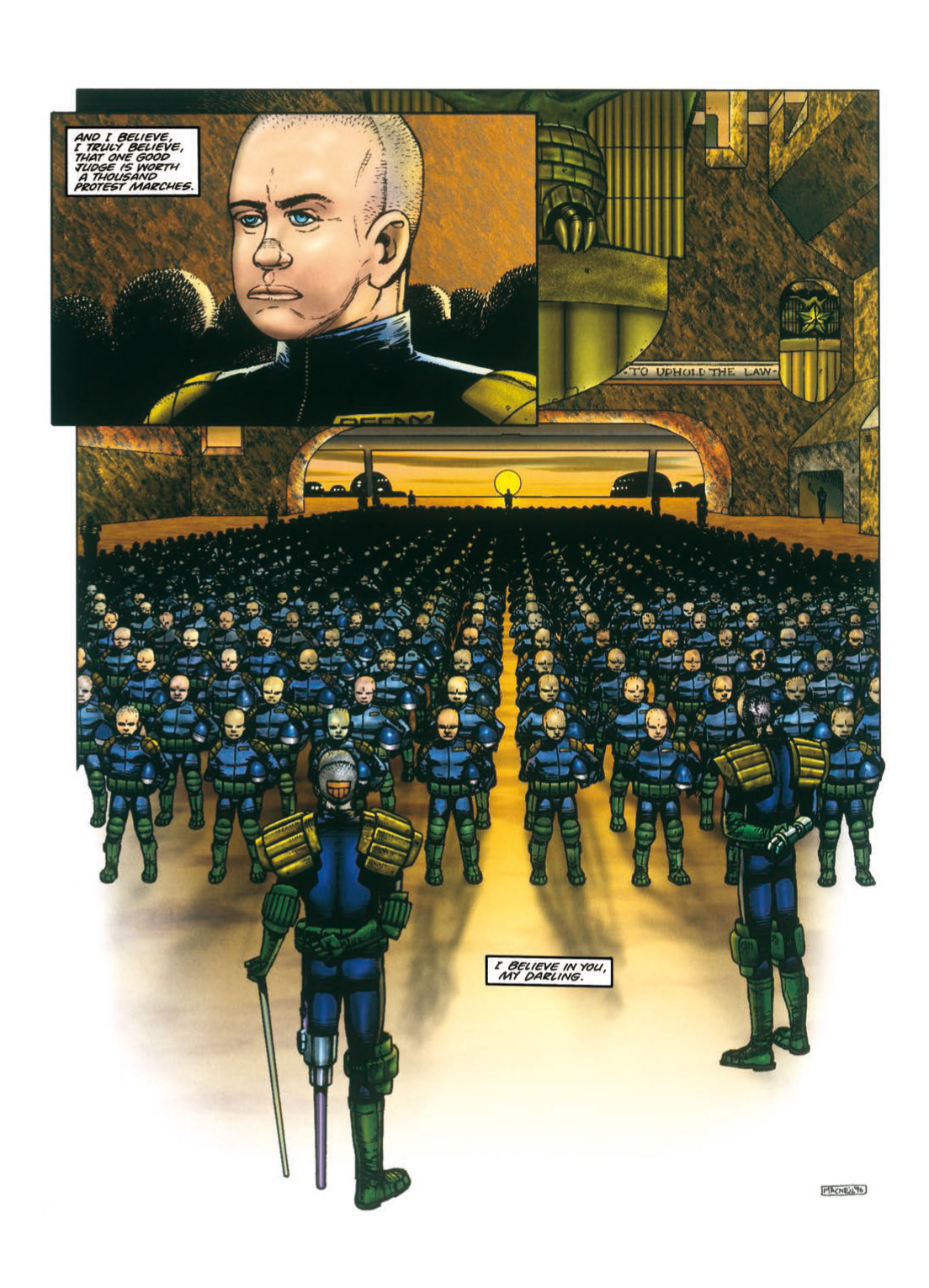 Read online Judge Dredd: America comic -  Issue # TPB - 117