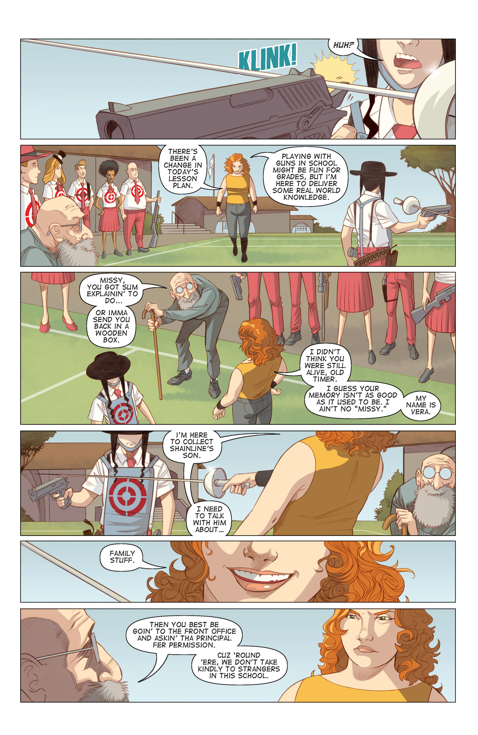 Read online Five Weapons comic -  Issue #5 - 4