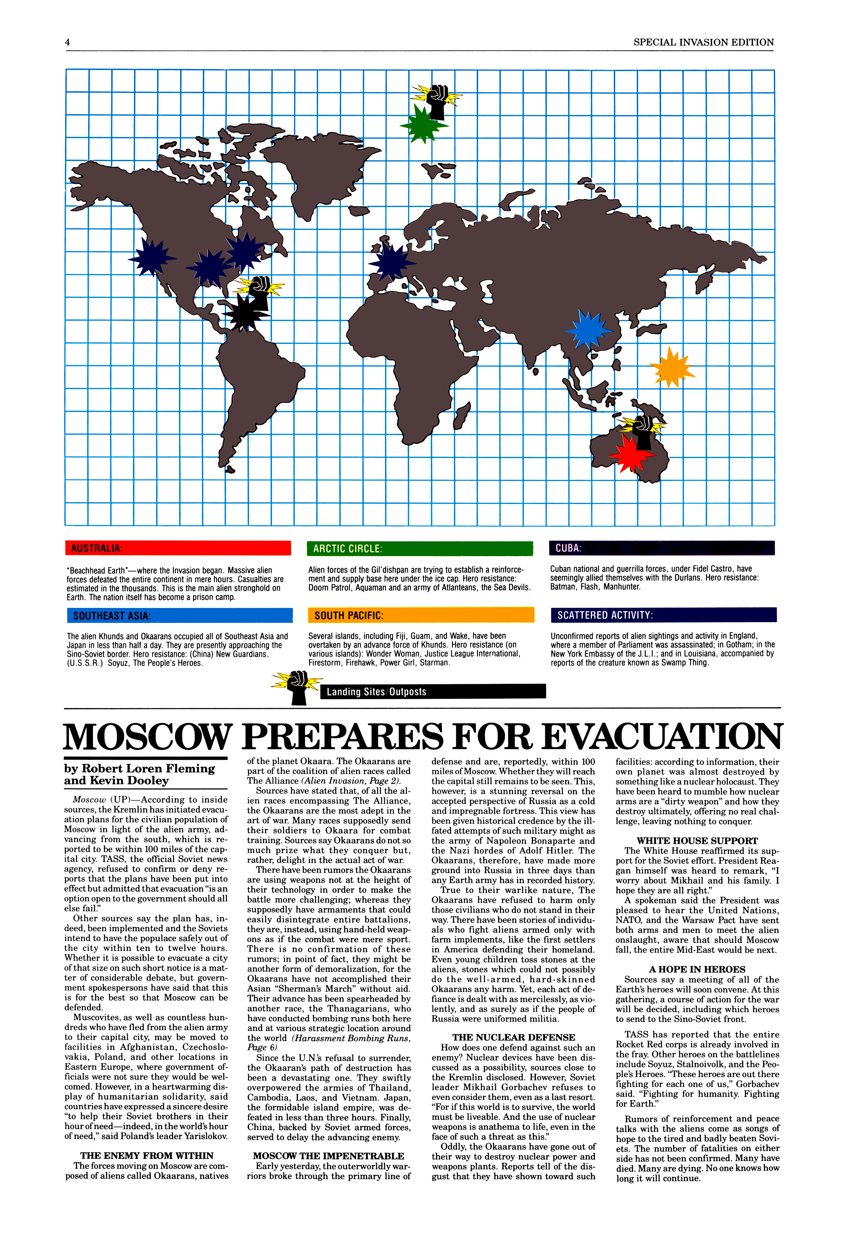 Read online Invasion! Special: Daily Planet comic -  Issue # Full - 5