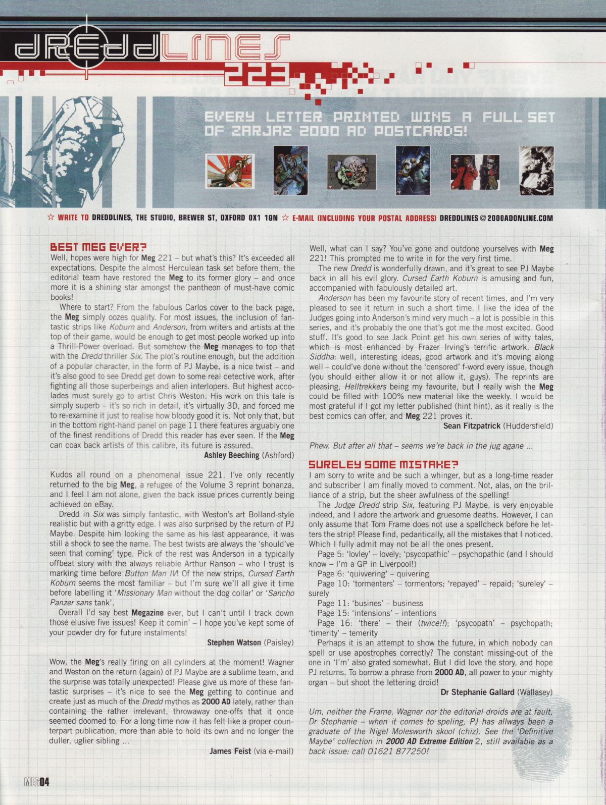 Read online Judge Dredd Megazine (Vol. 5) comic -  Issue #223 - 4