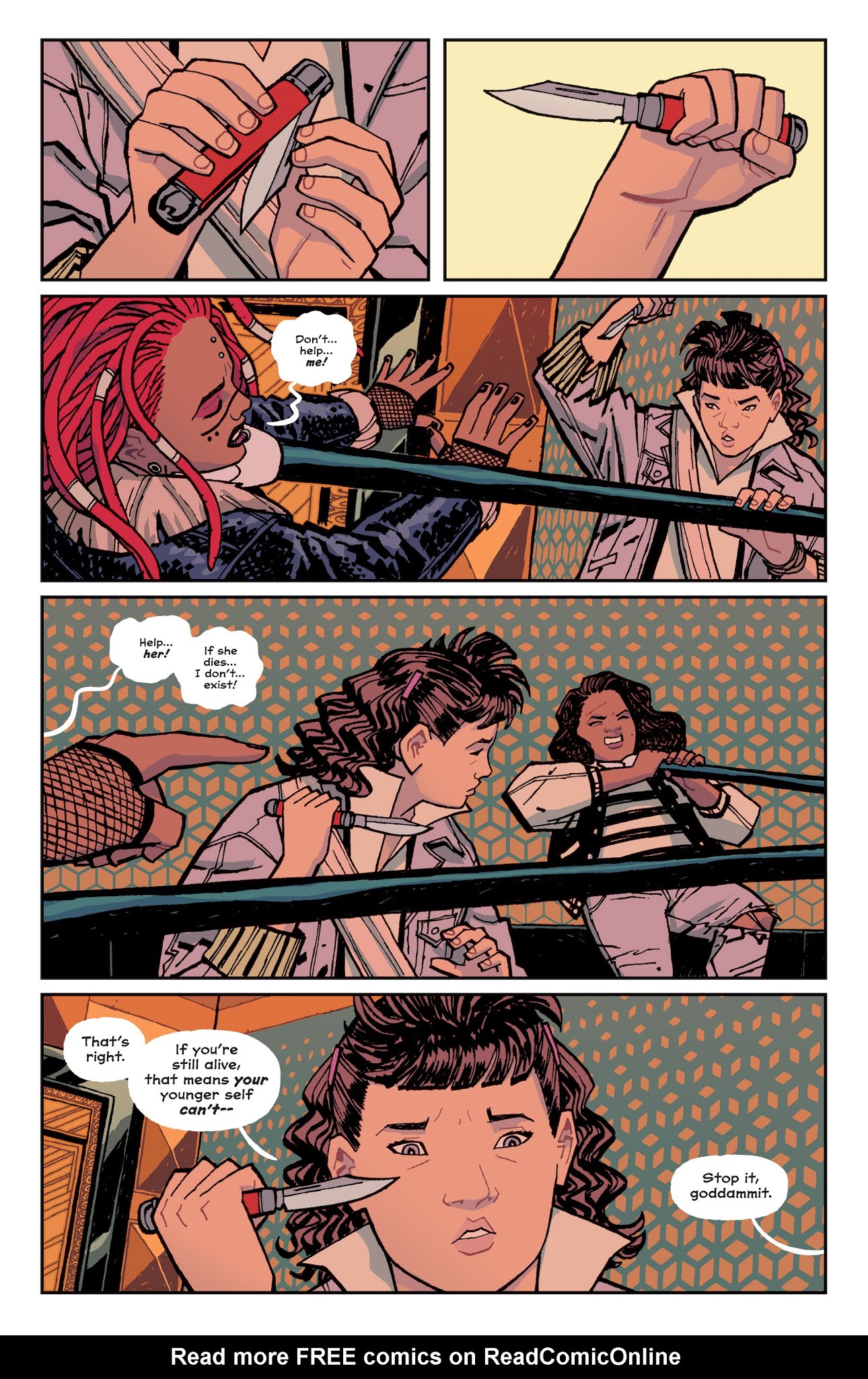 Read online Paper Girls comic -  Issue #23 - 21