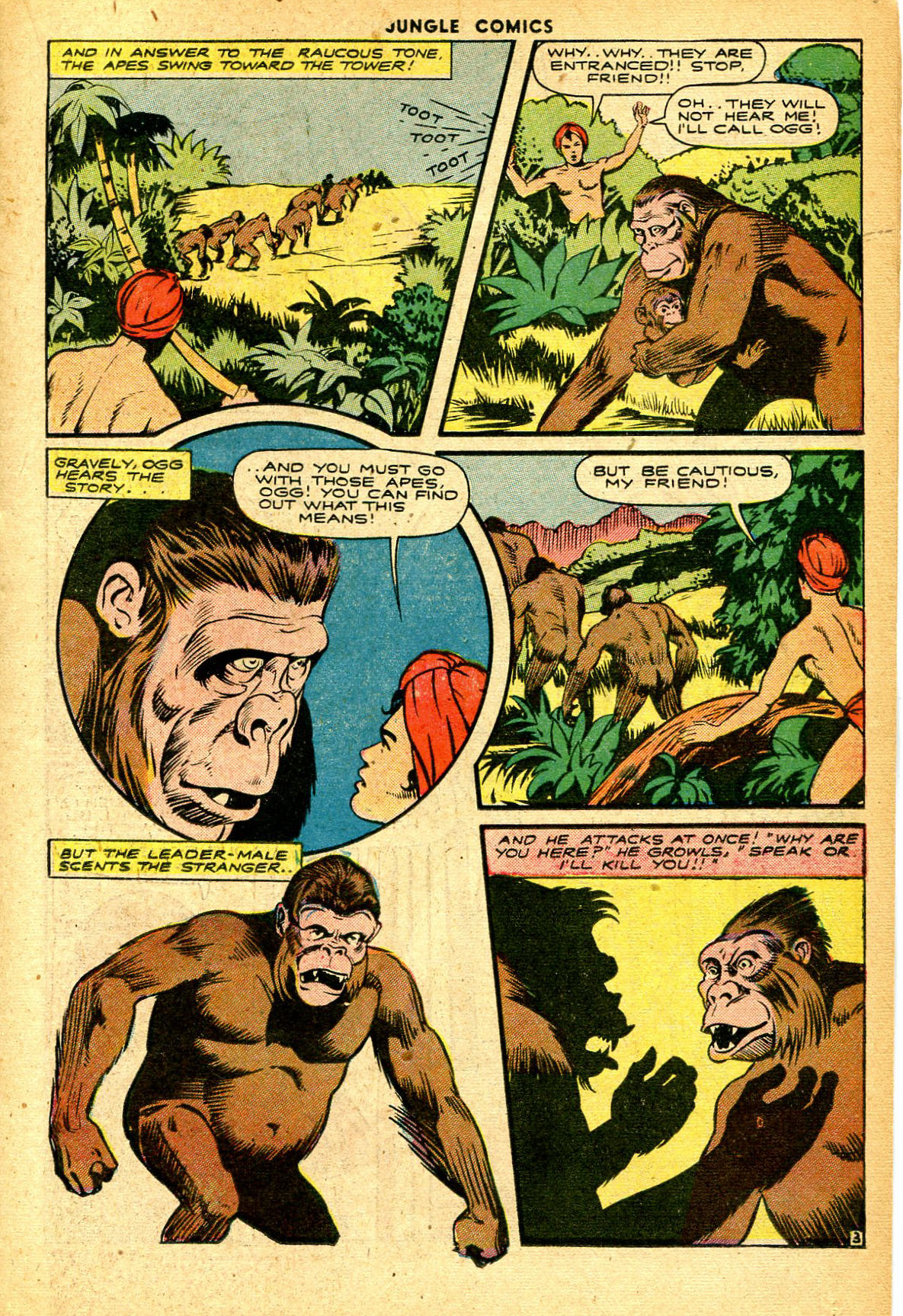 Read online Jungle Comics comic -  Issue #66 - 17