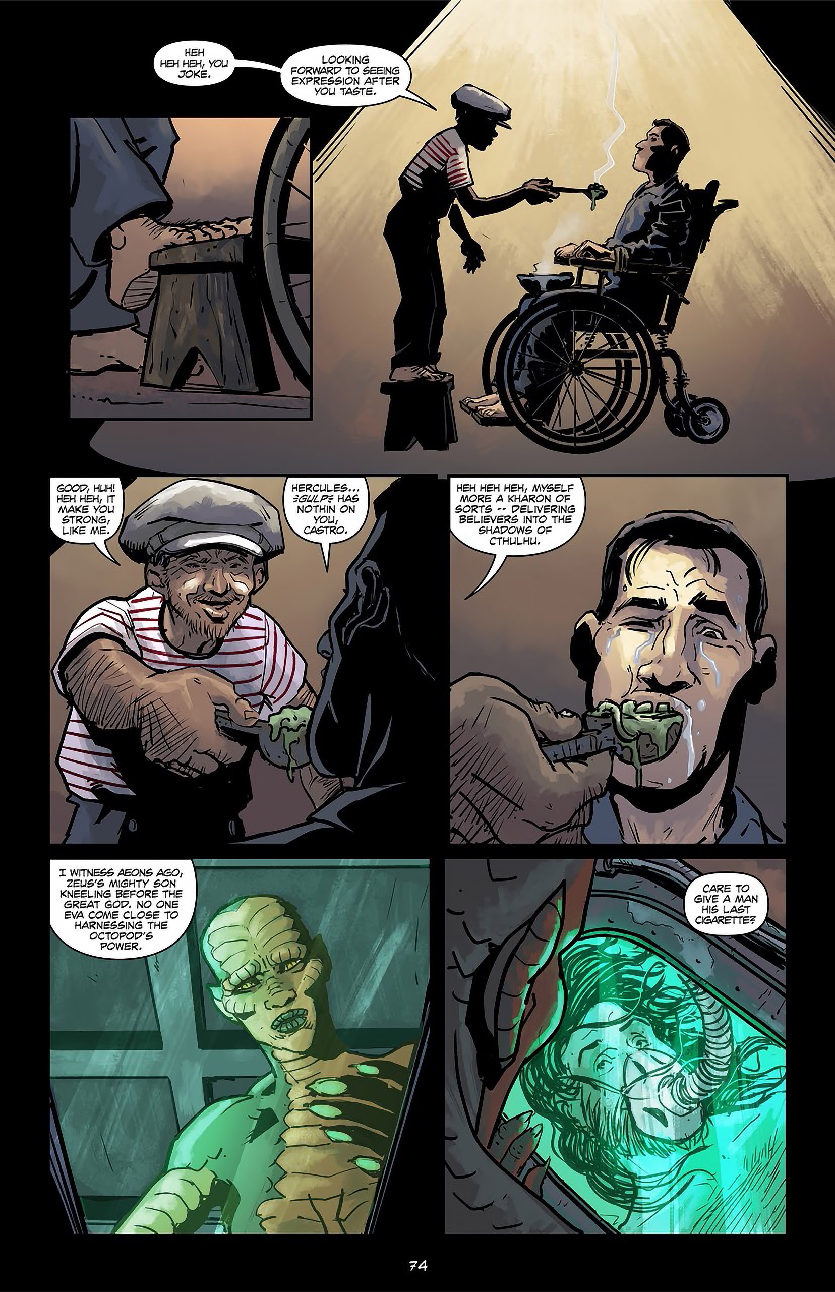 Read online Lovecraft P.I. - The Curious Case of ReAnimator comic -  Issue # TPB - 75