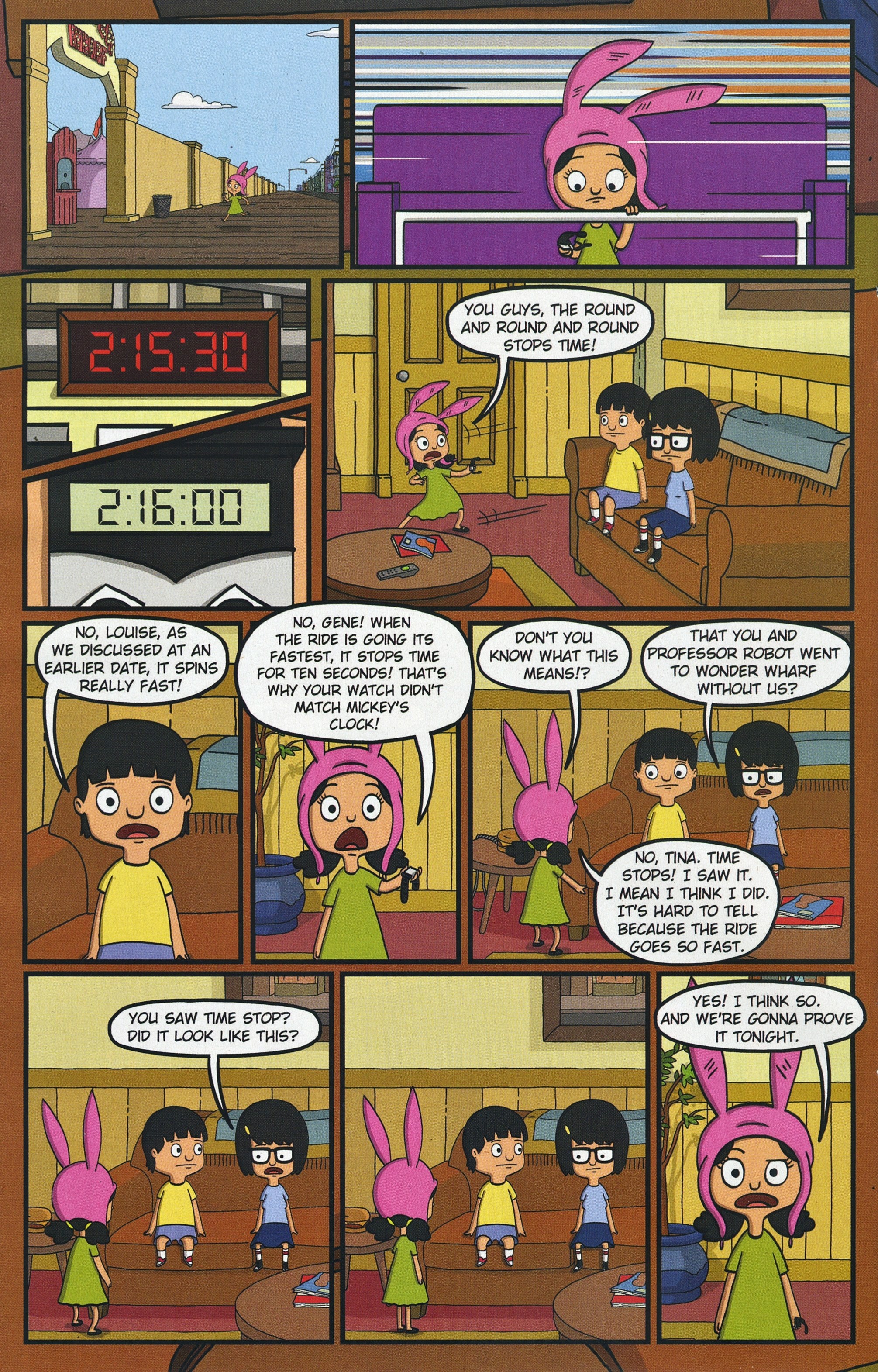 Read online Free Comic Book Day 2019 comic -  Issue # Bob's Burgers - 8