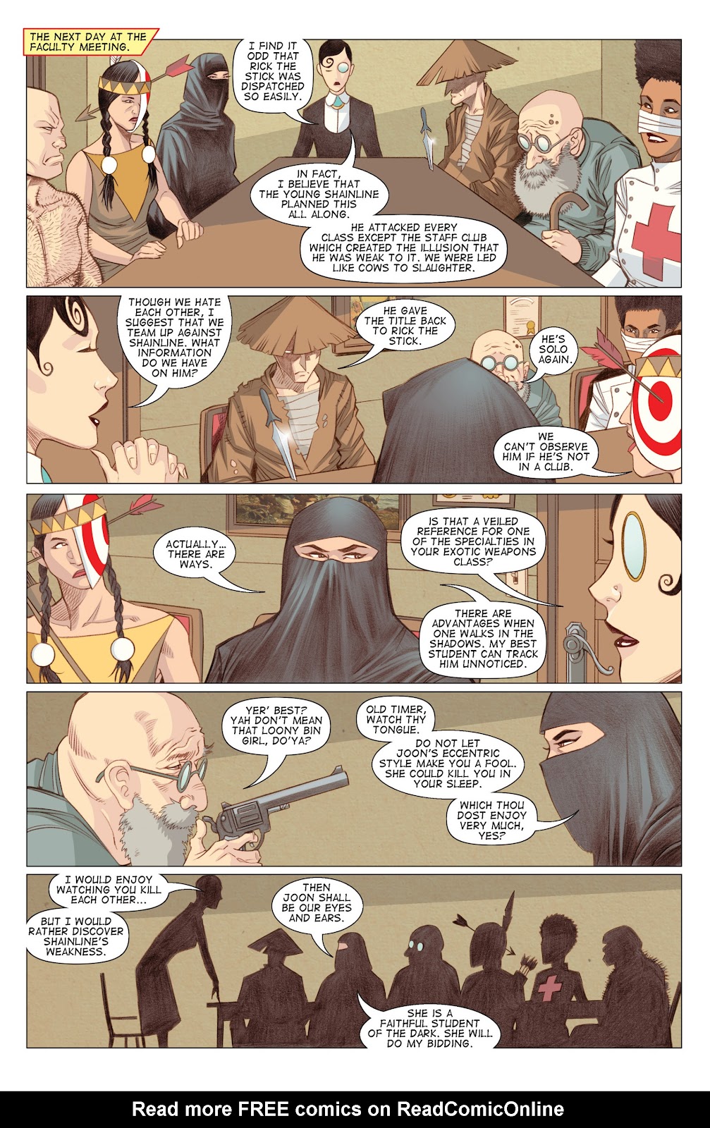 Five Weapons issue 3 - Page 10