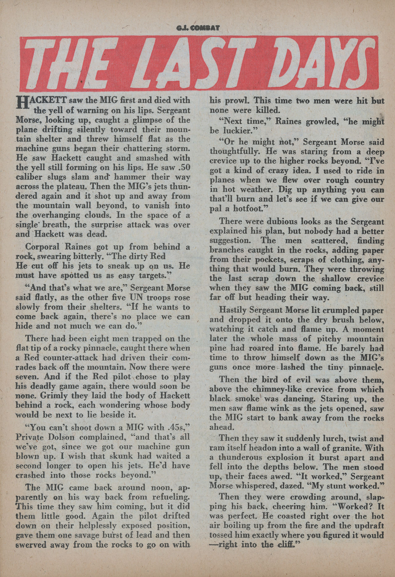Read online G.I. Combat (1952) comic -  Issue #37 - 26