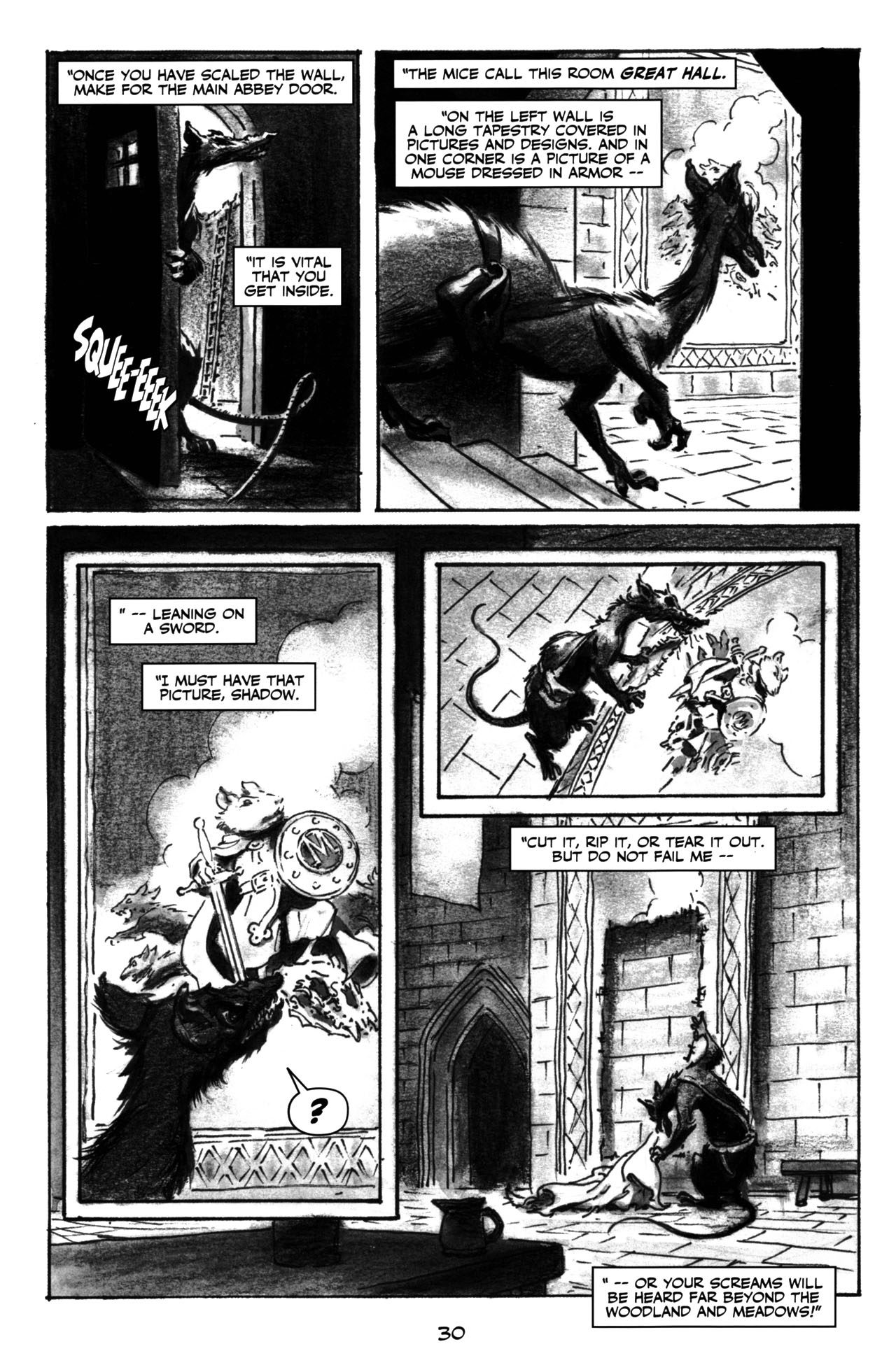 Read online Redwall: The Graphic Novel comic -  Issue # TPB - 35