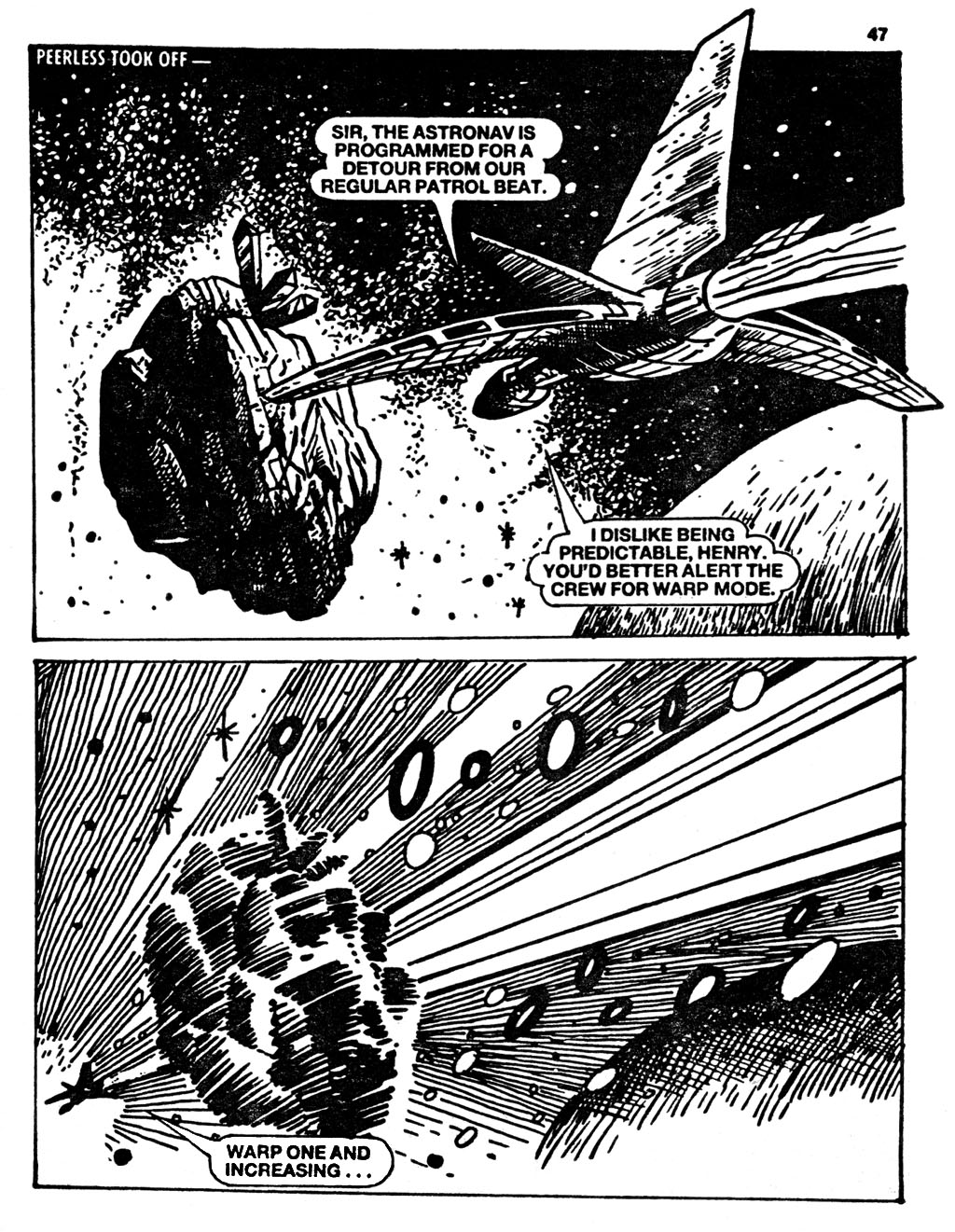 Read online Starblazer comic -  Issue #276 - 47
