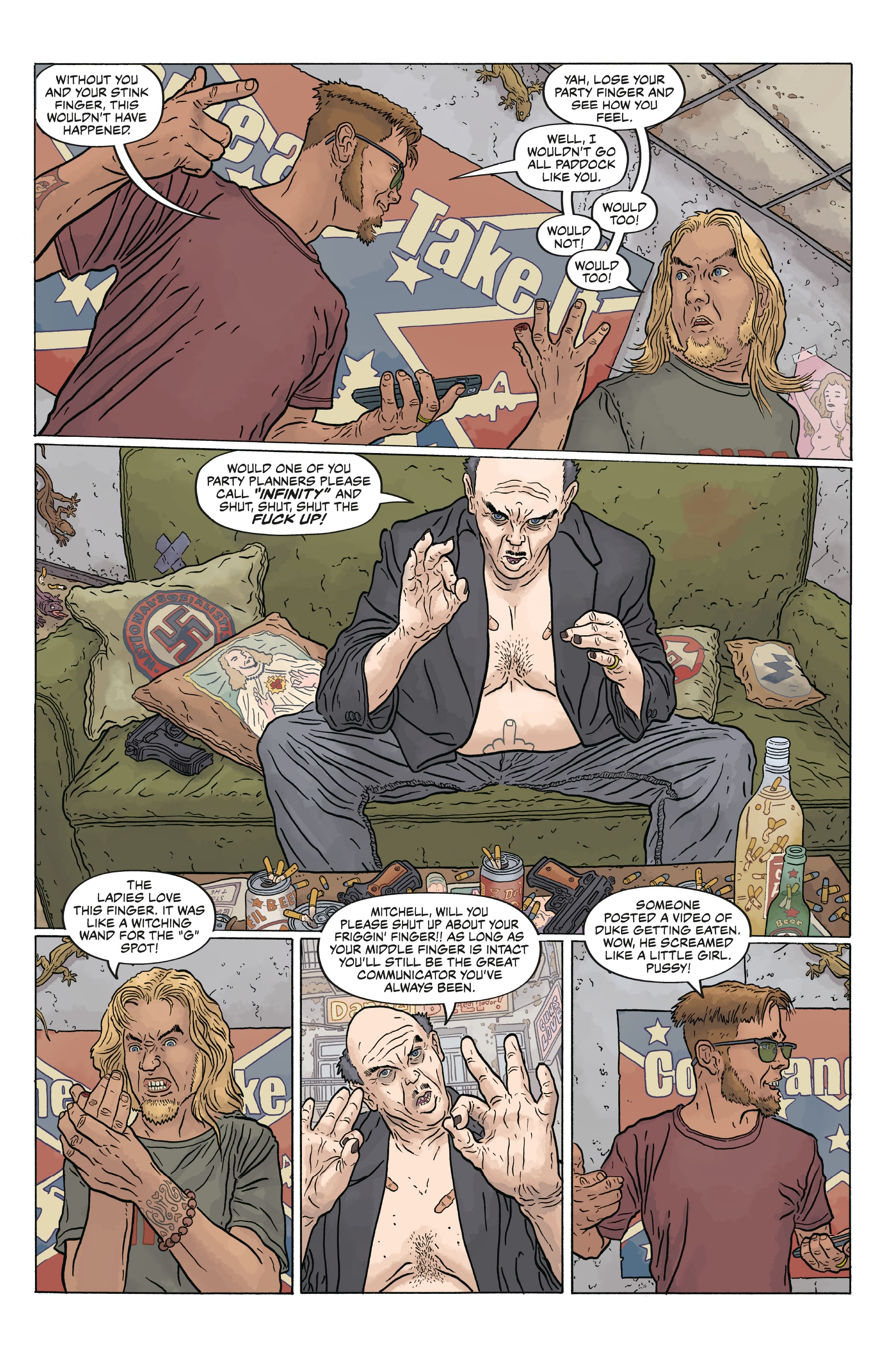 Read online Shaolin Cowboy: Cruel to Be Kin comic -  Issue #5 - 9