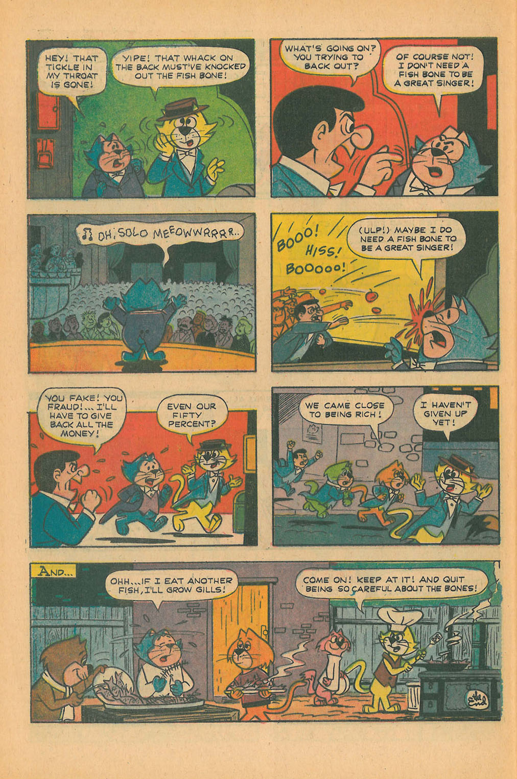 Read online Top Cat (1962) comic -  Issue #30 - 32