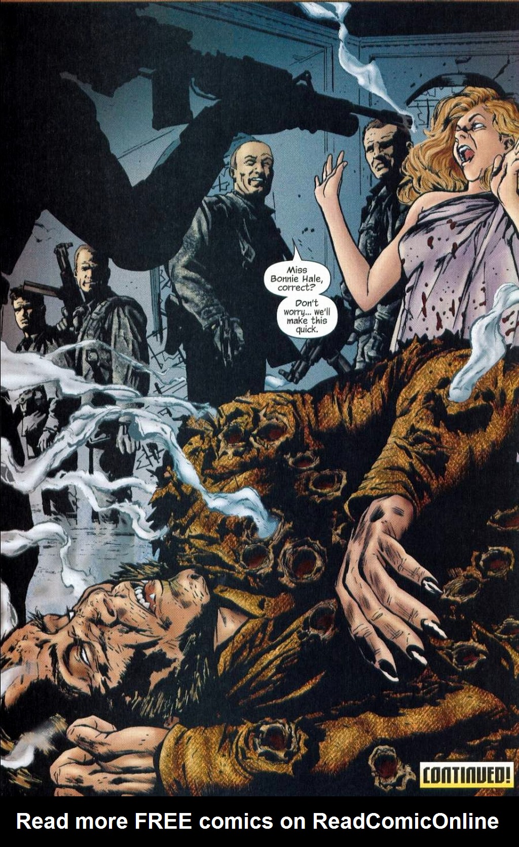 Read online Sabretooth: Mary Shelley Overdrive comic -  Issue #1 - 23