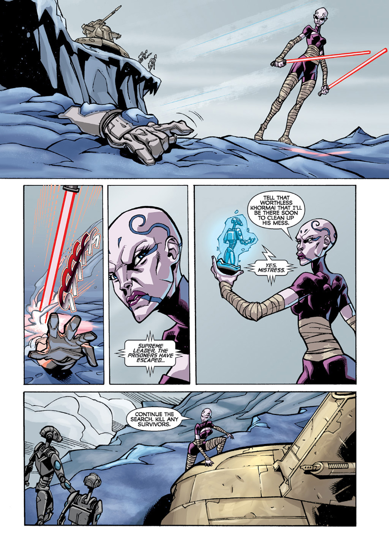 Read online Star Wars: The Clone Wars comic -  Issue #8 - 10