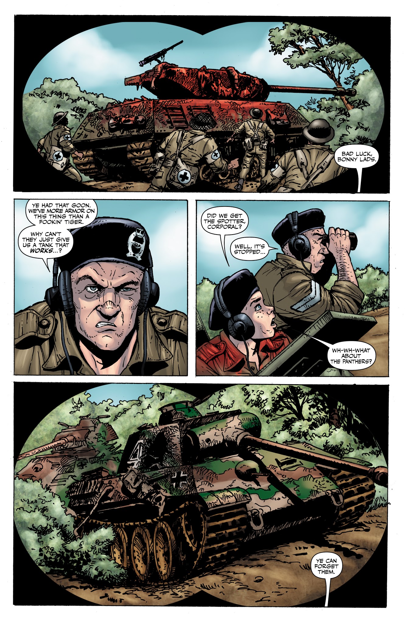 Read online Battlefields: The Tankies comic -  Issue # TPB - 43