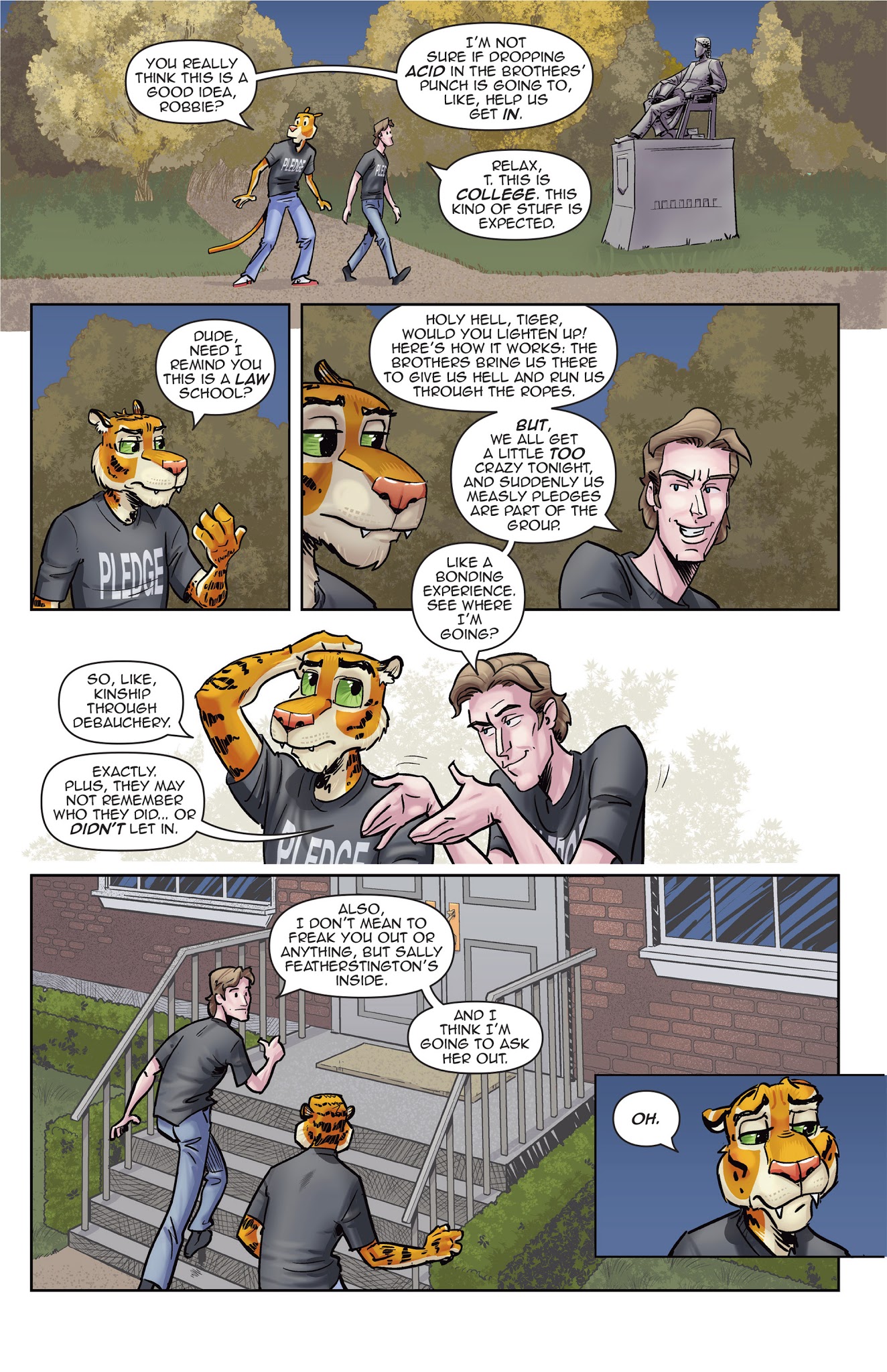 Read online Tiger Lawyer comic -  Issue #3 - 6