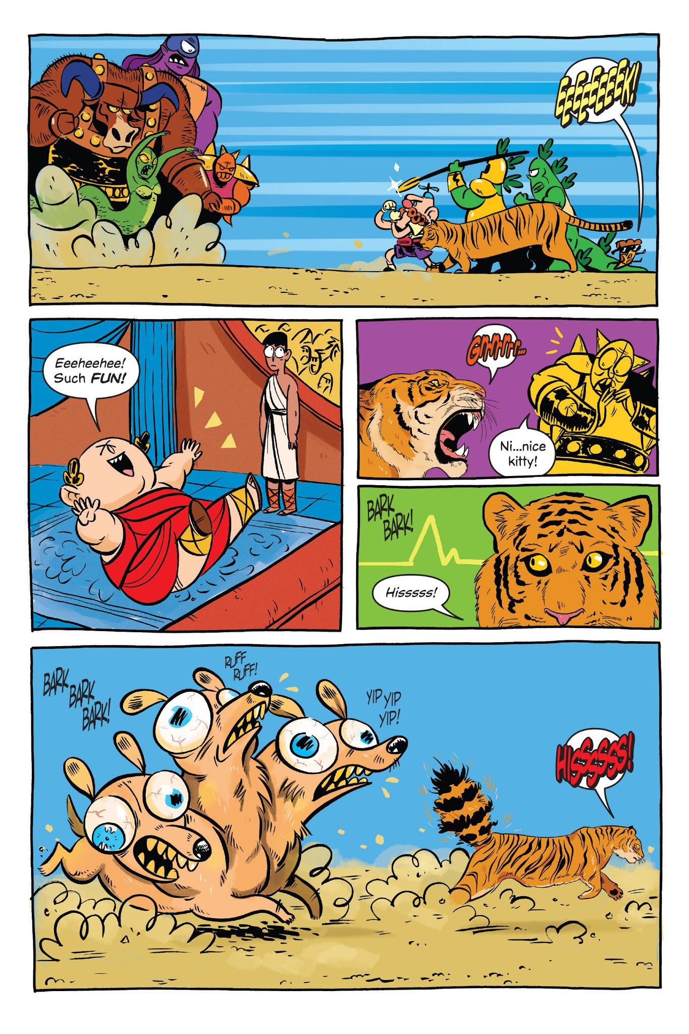 Read online Uncle Grandpa and the Time Casserole comic -  Issue # TPB - 74