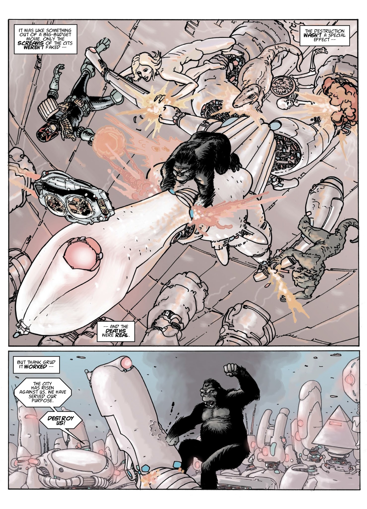 Read online Judge Anderson: The Psi Files comic -  Issue # TPB 5 - 76
