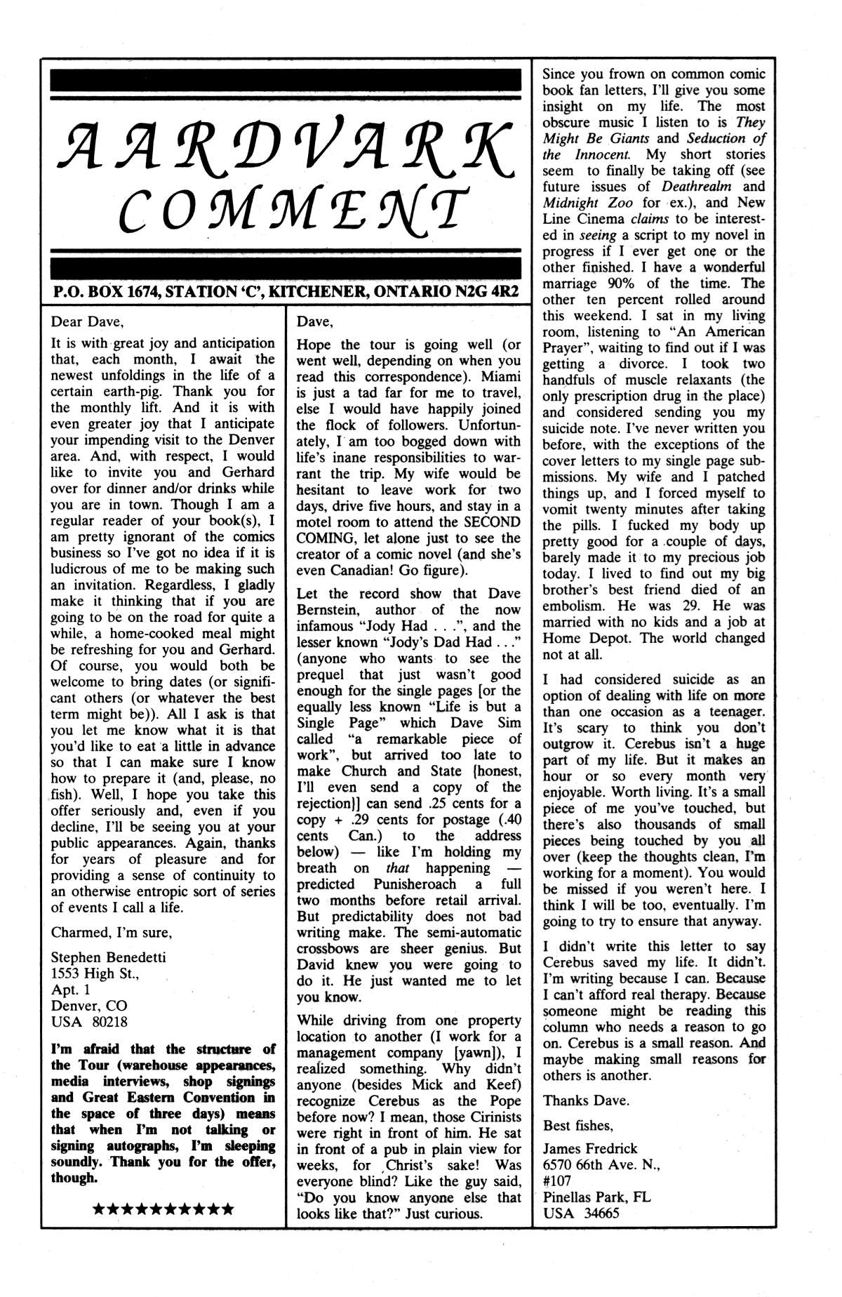 Cerebus Issue #157 #156 - English 23