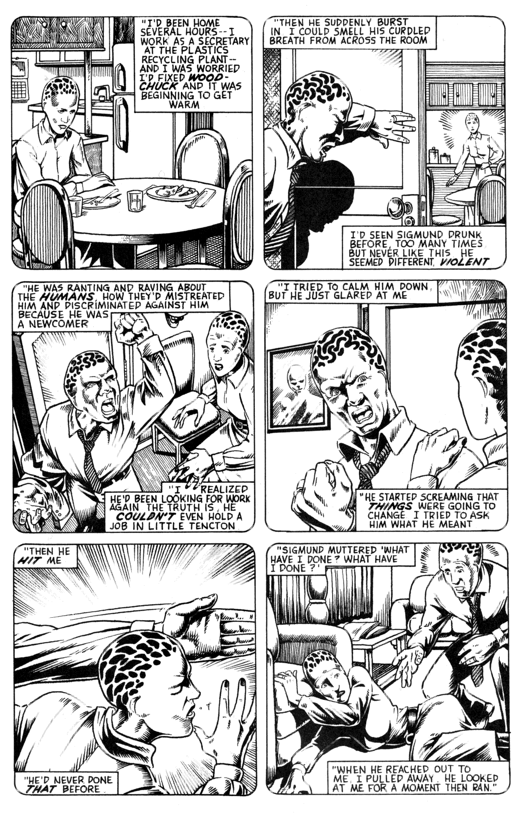 Read online Alien Nation: The Skin Trade comic -  Issue #1 - 11