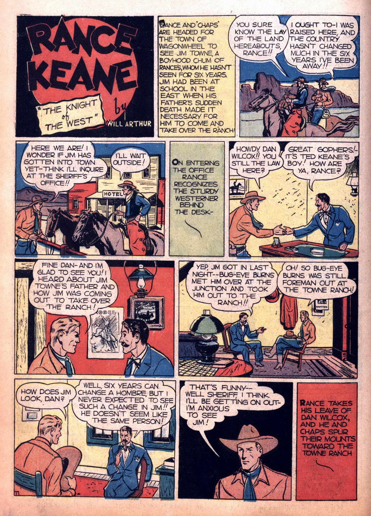 Read online Feature Comics comic -  Issue #24 - 16