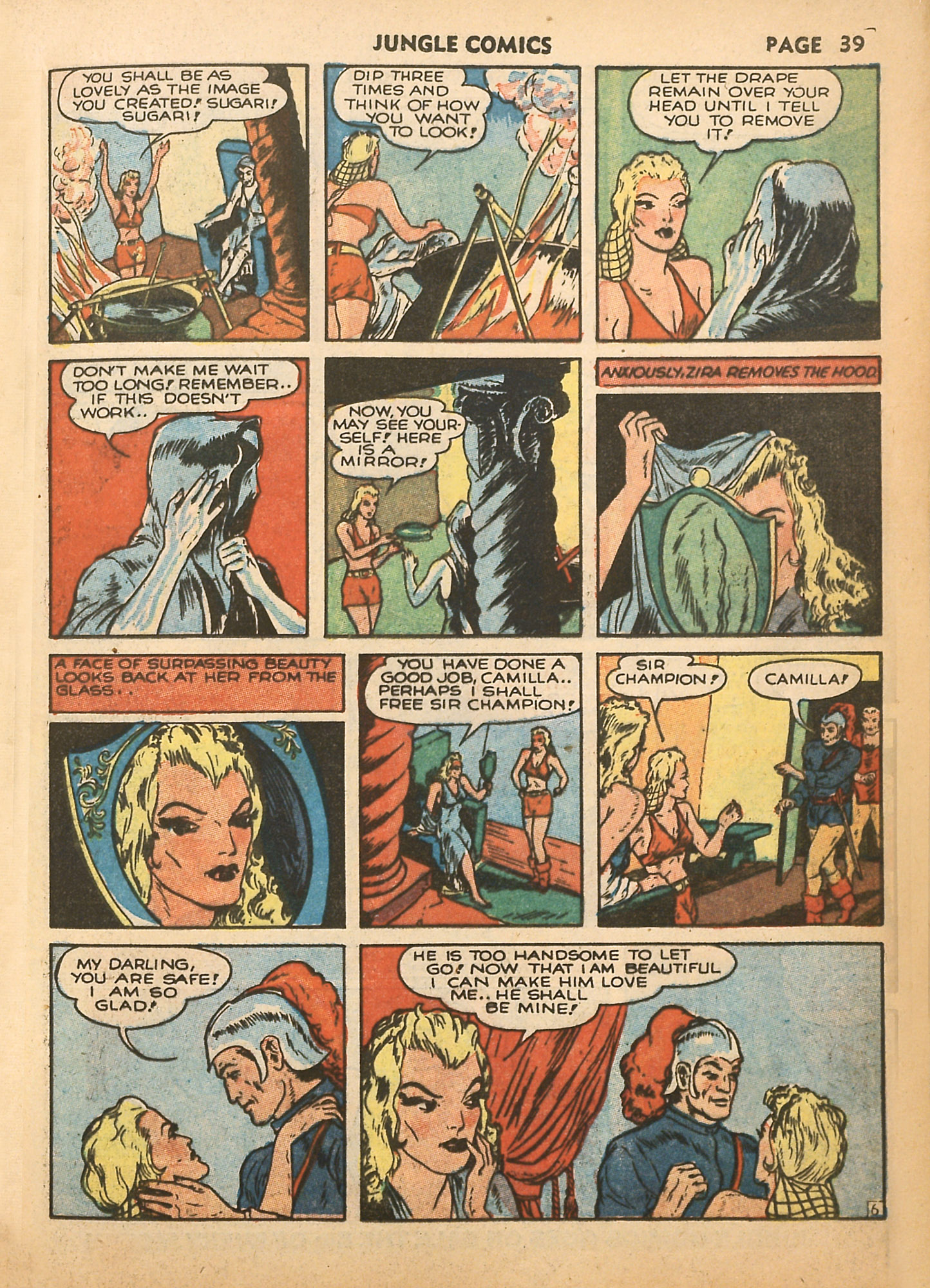 Read online Jungle Comics comic -  Issue #13 - 41