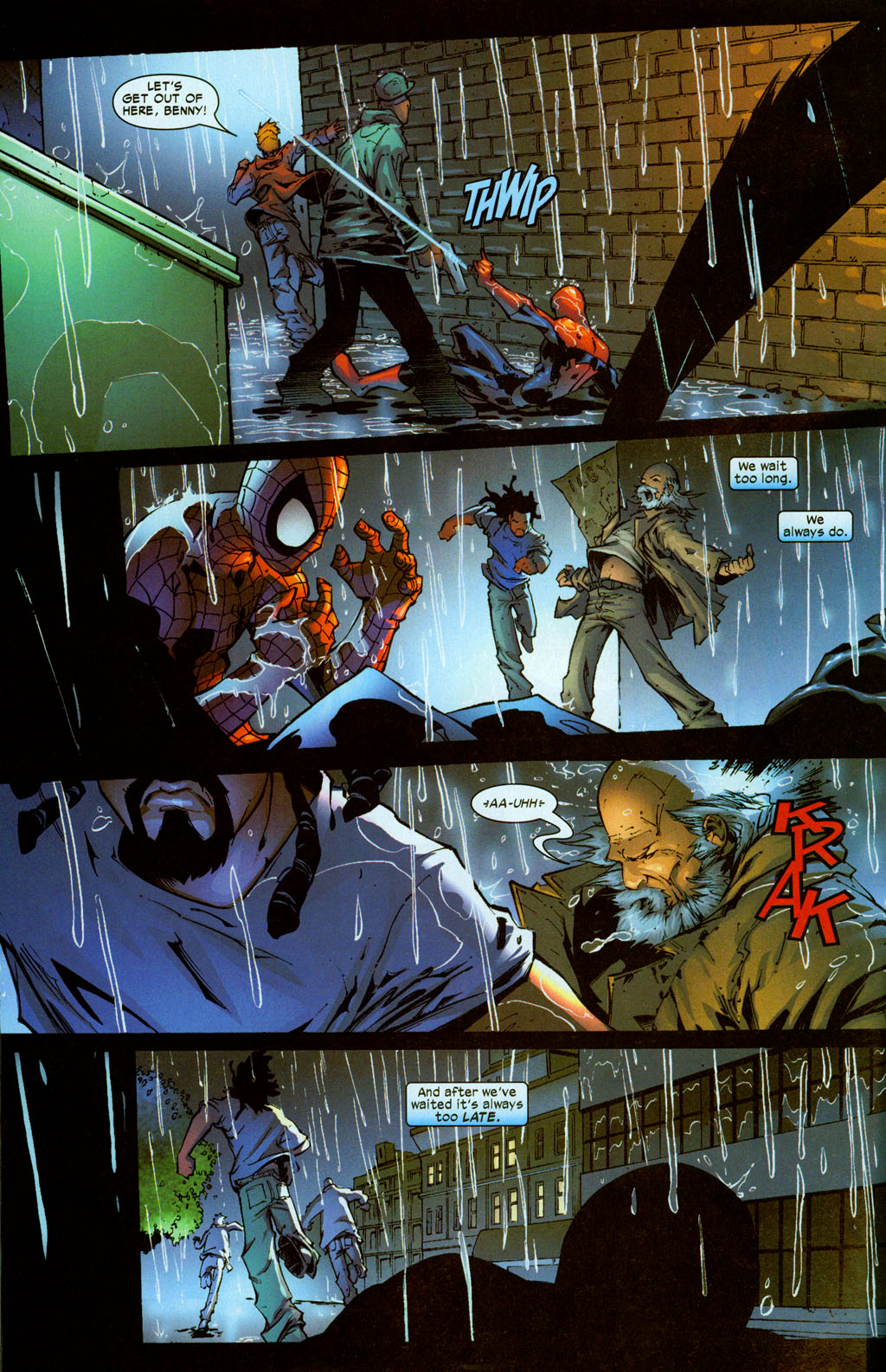 Read online The Spectacular Spider-Man (2003) comic -  Issue #22 - 22