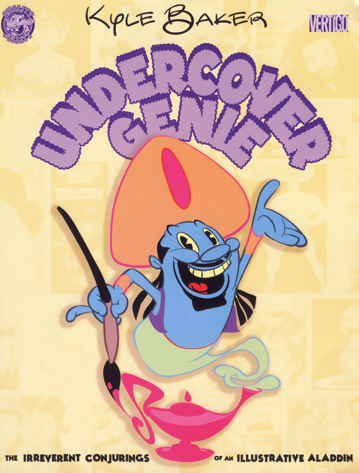Read online Undercover Genie: The Irreverent Conjurings of An Illustrative Aladdin comic -  Issue # TPB - 1