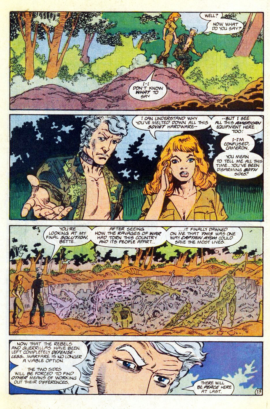 Read online Captain Atom (1987) comic -  Issue #22 - 14