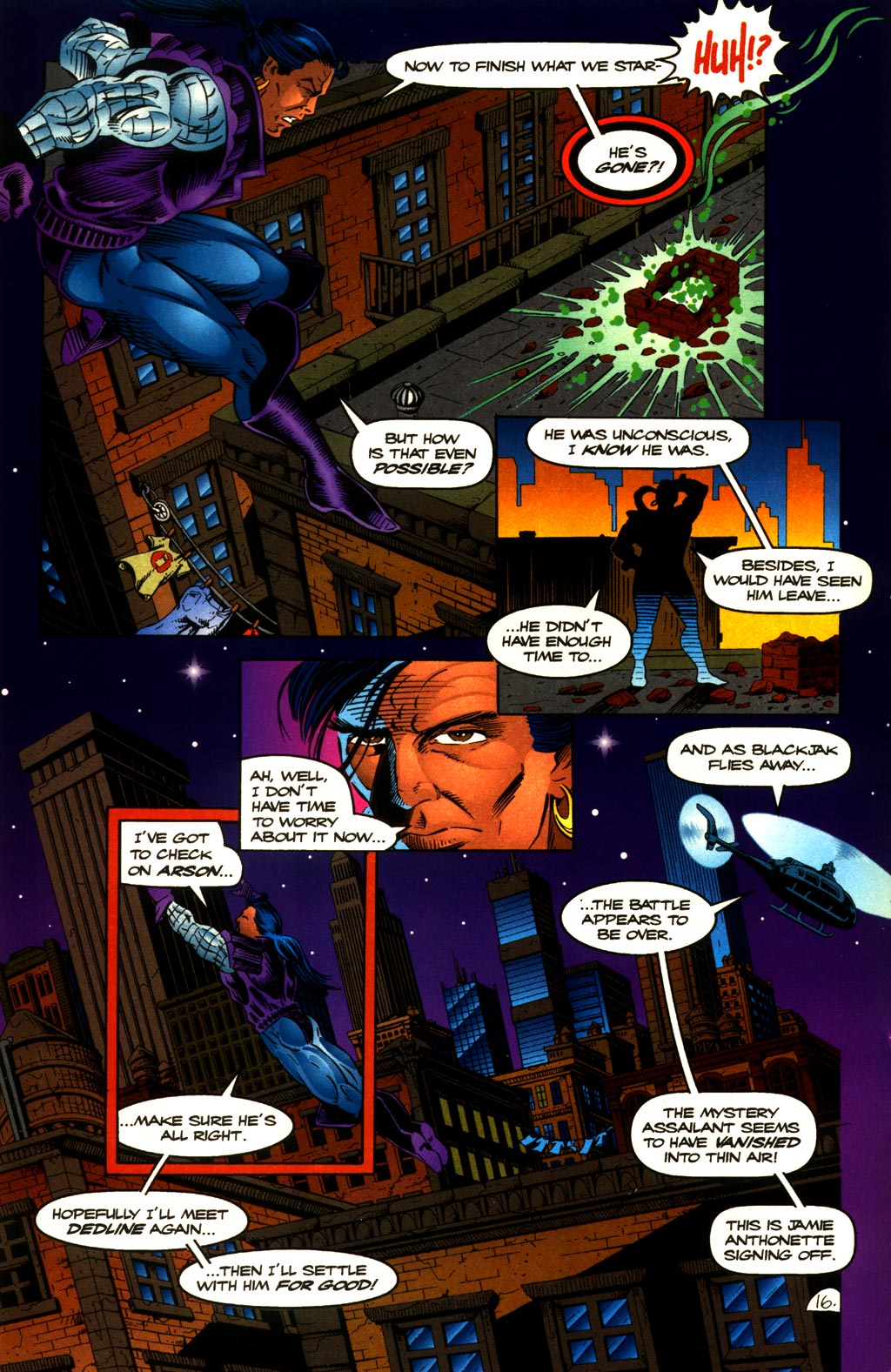 Read online ShadowHawk comic -  Issue #9 - 14